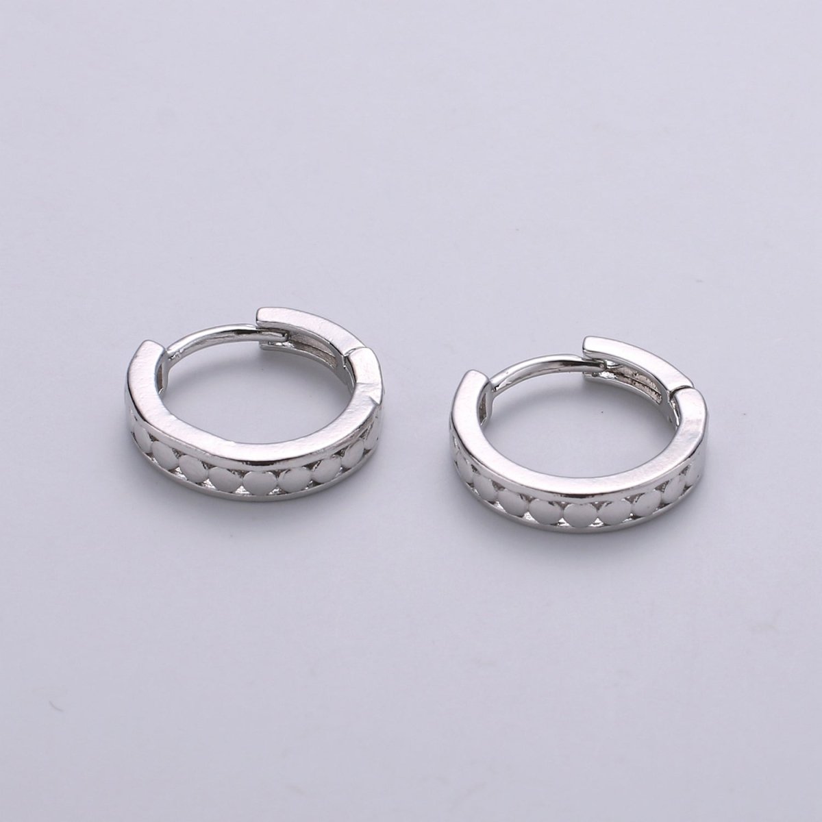 24k Vermeil Gold Earrings, Huggie Earring, Tiny Earrings, Circle Earrings, Handmade Earrings, Everyday Wear Earrings, Rosegold Earring K-696 - K-698