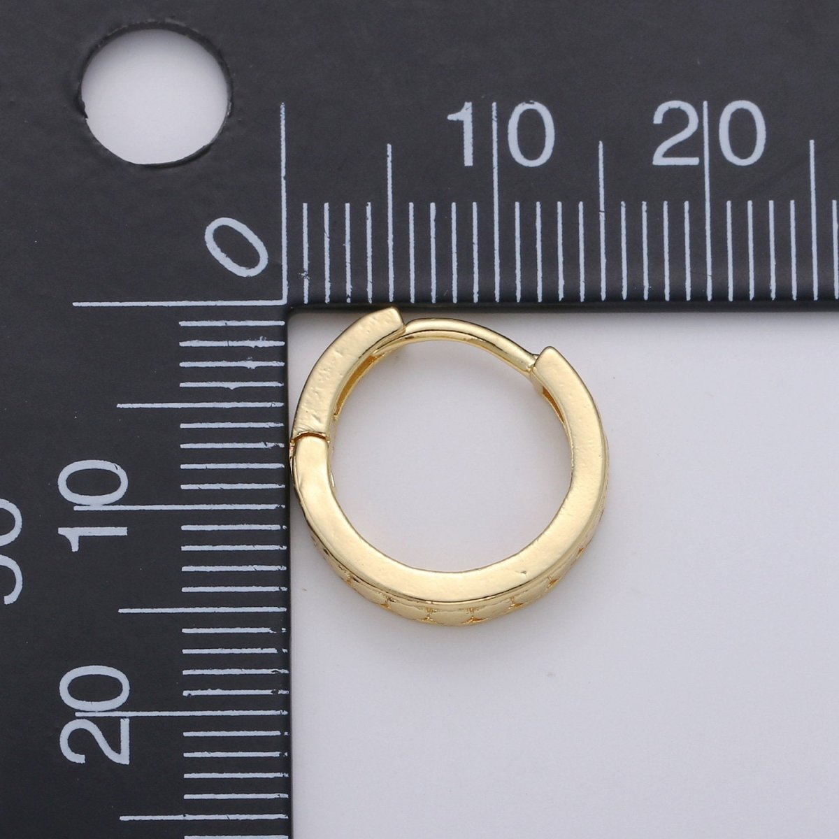 24k Vermeil Gold Earrings, Huggie Earring, Tiny Earrings, Circle Earrings, Handmade Earrings, Everyday Wear Earrings, Rosegold Earring K-696 - K-698