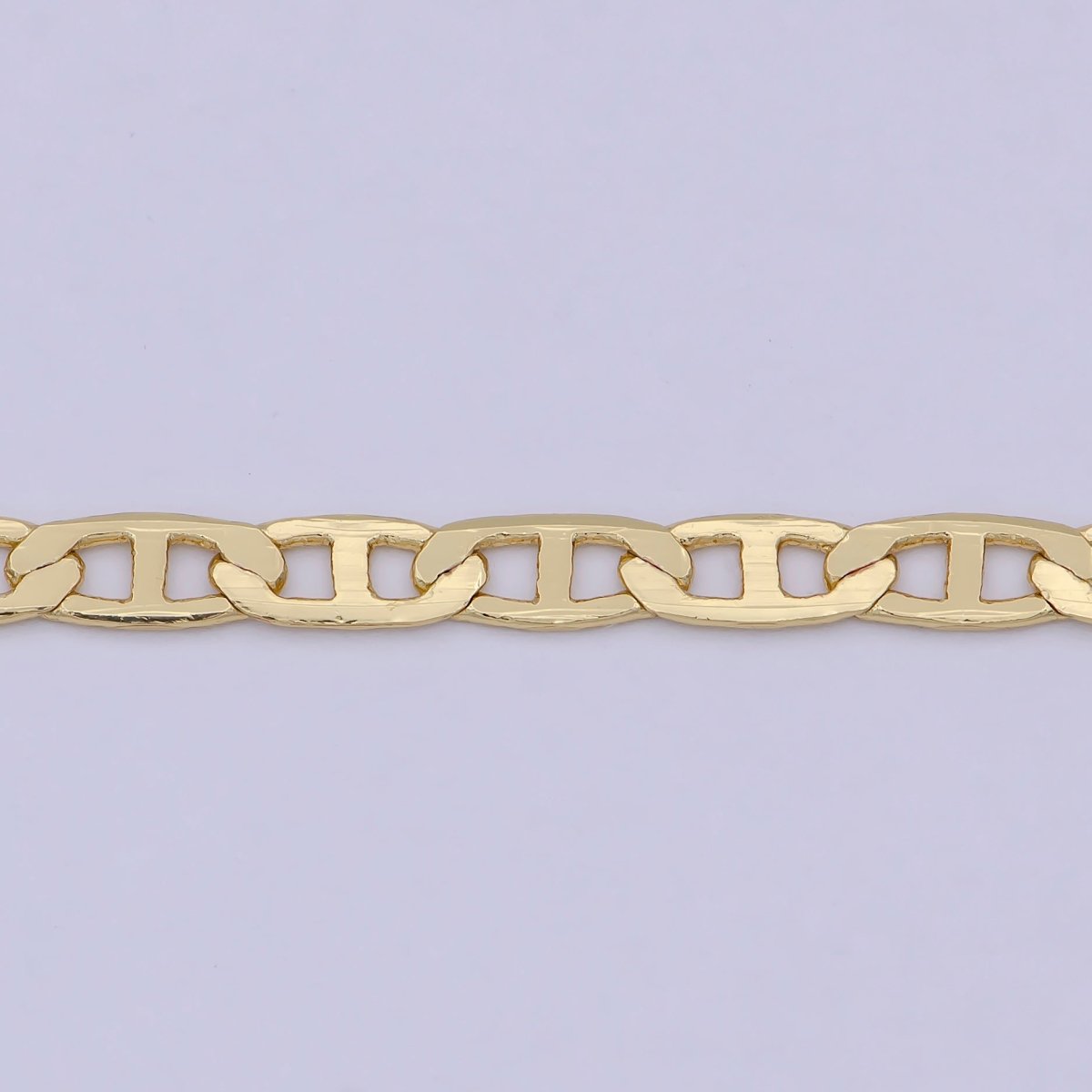 3.3mm Mariner Anchor Link Chain Necklace 14K Gold Filled Ready to Wear 18" 20" Long | WA-668 WA-672 Clearance Pricing