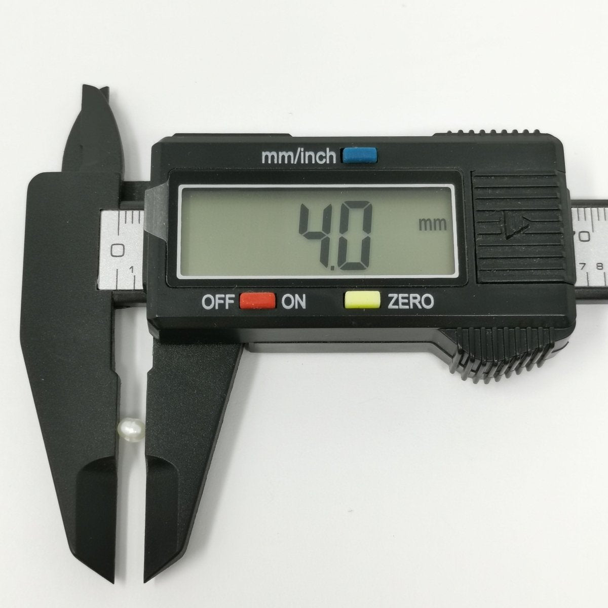 4mm - 5mm Round Button White Freshwater Pearl Jewelry Making | WA-035 Clearance Pricing