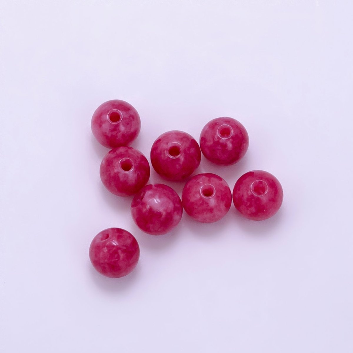 6mm Round Agate Natural Gemstone Bead Set | B913 - B914