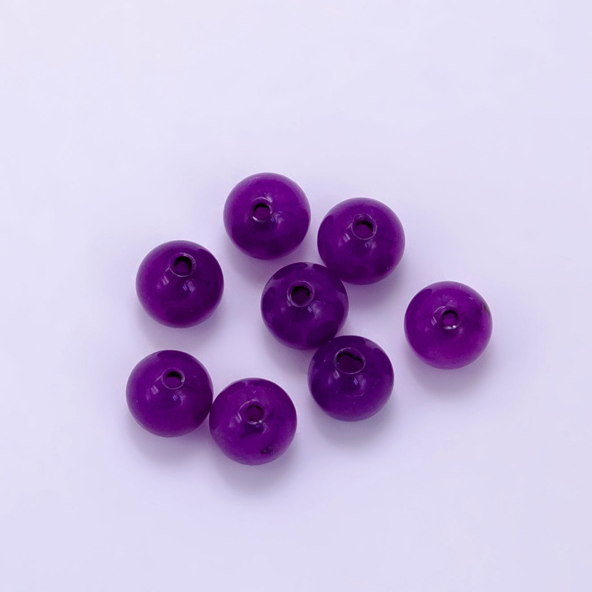 6mm Round Agate Natural Gemstone Bead Set | B913 - B914