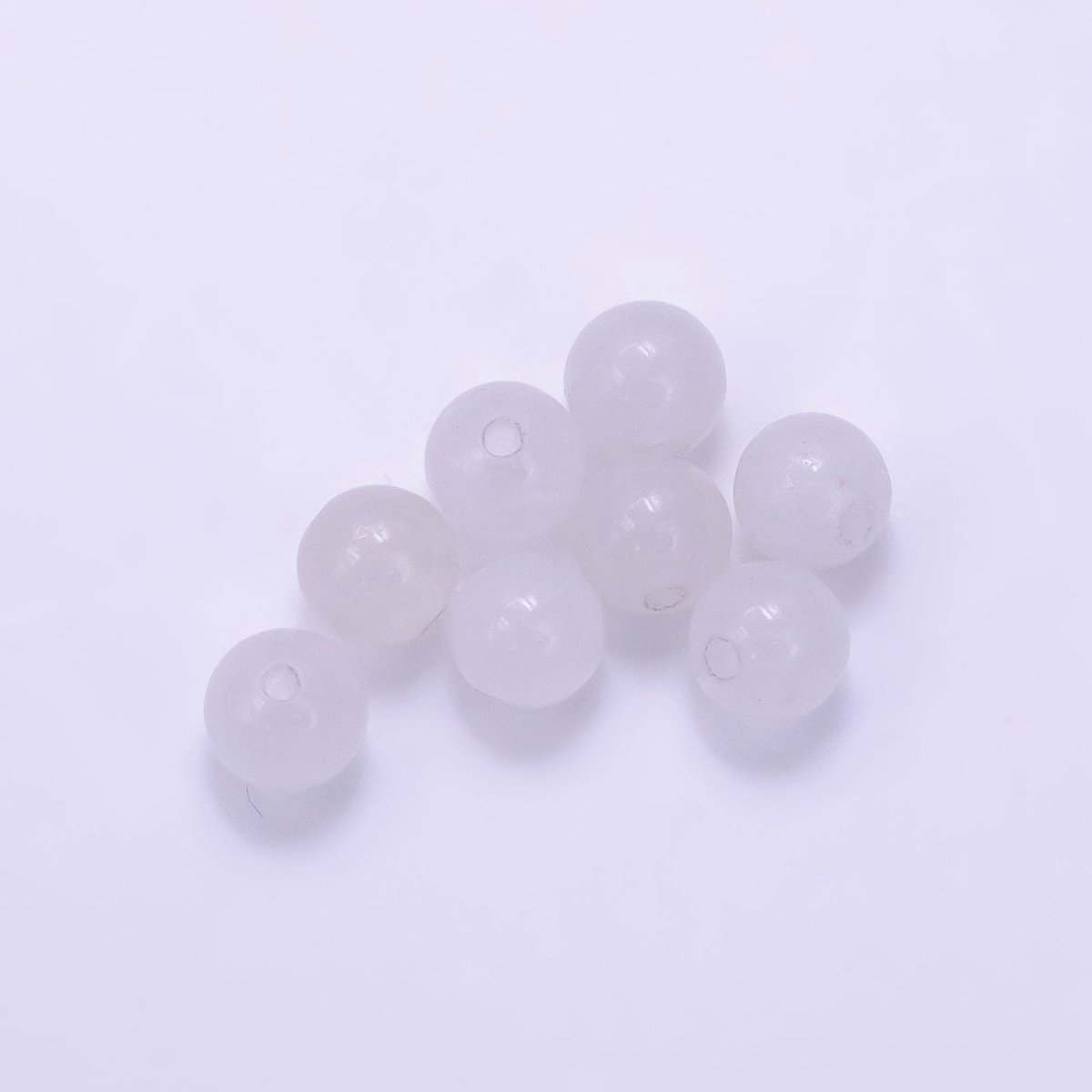6mm Round Agate Natural Gemstone Bead Set | B913 - B914