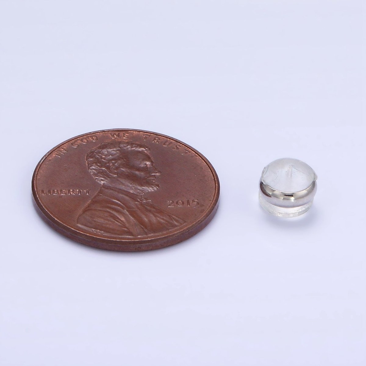 6mm Rubber Backings Earrings Findings By Bag | Z735 - DLUXCA