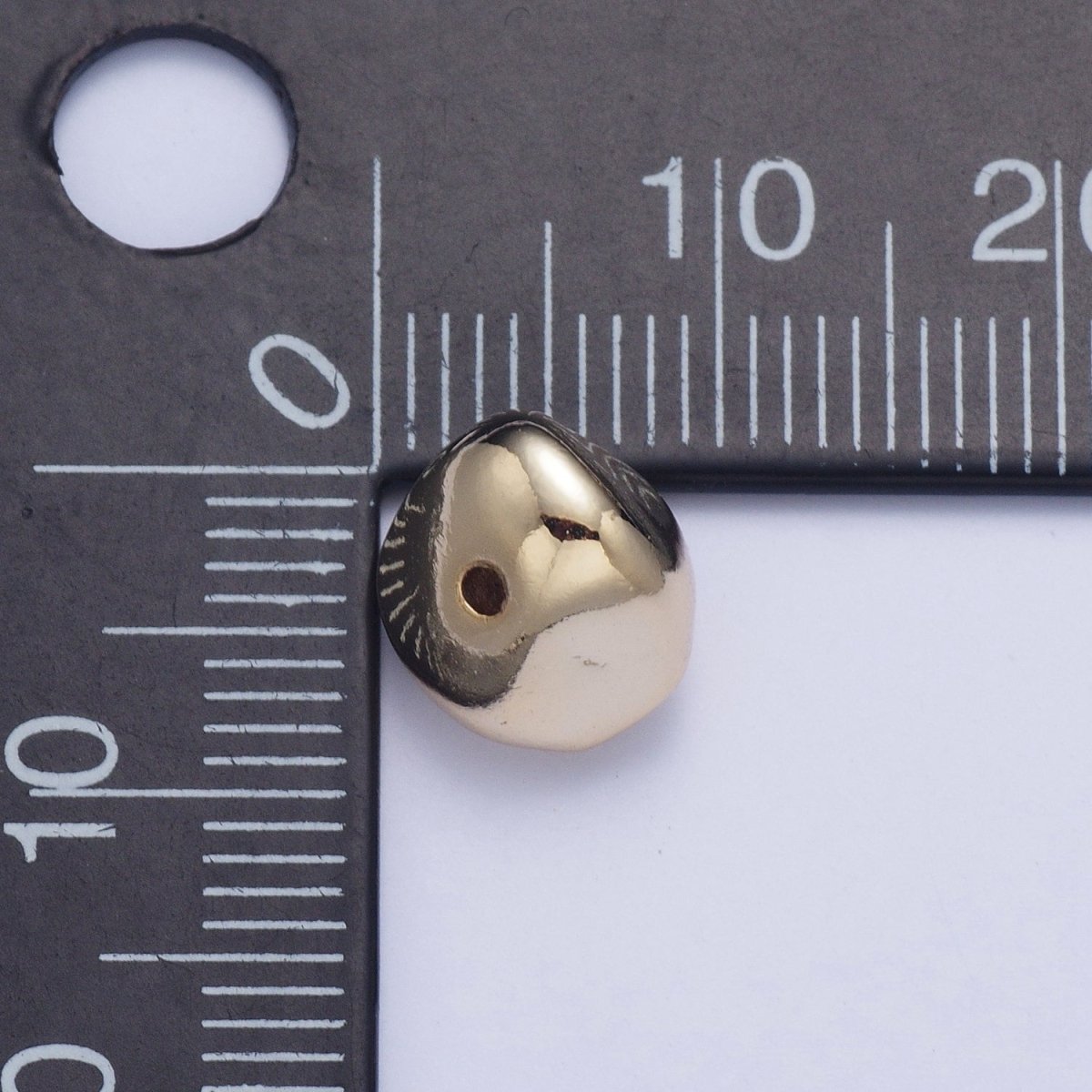 7.4mmx9.4mm Geometric Abstract Spacer Beads Findings For DIY Jewelry Making | W-926 W-927