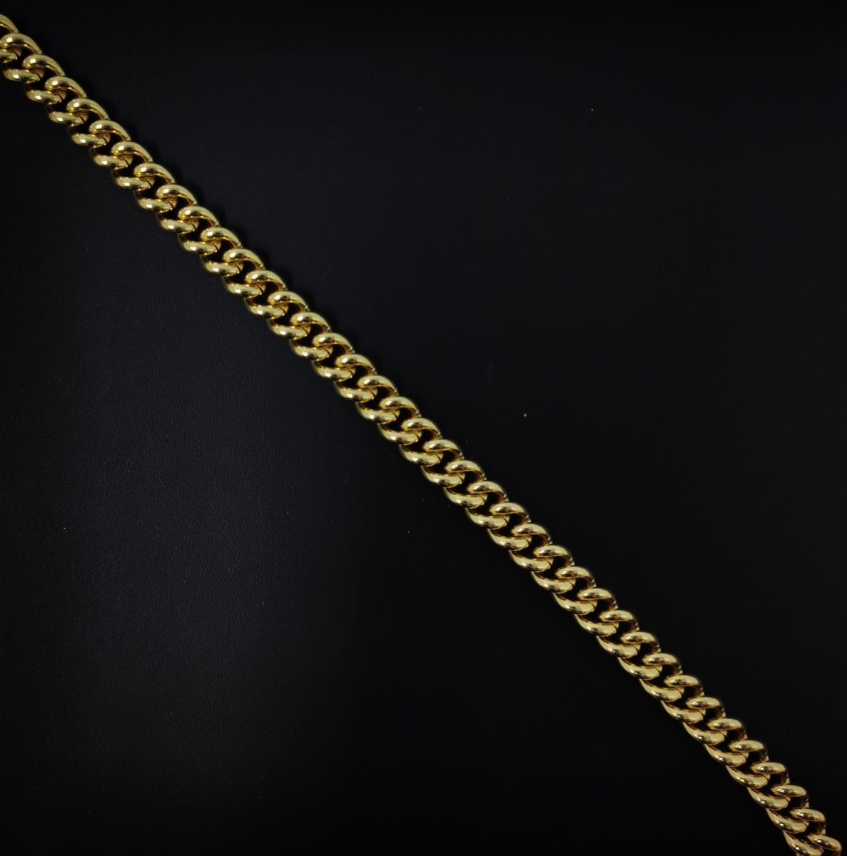 8.3mm x 10mm 24K Gold Filled Cuban CURB Chain, Wholesale Bulk Roll Chain Sold By Yard For Jewelry Making | ROLL-028 Clearance Pricing
