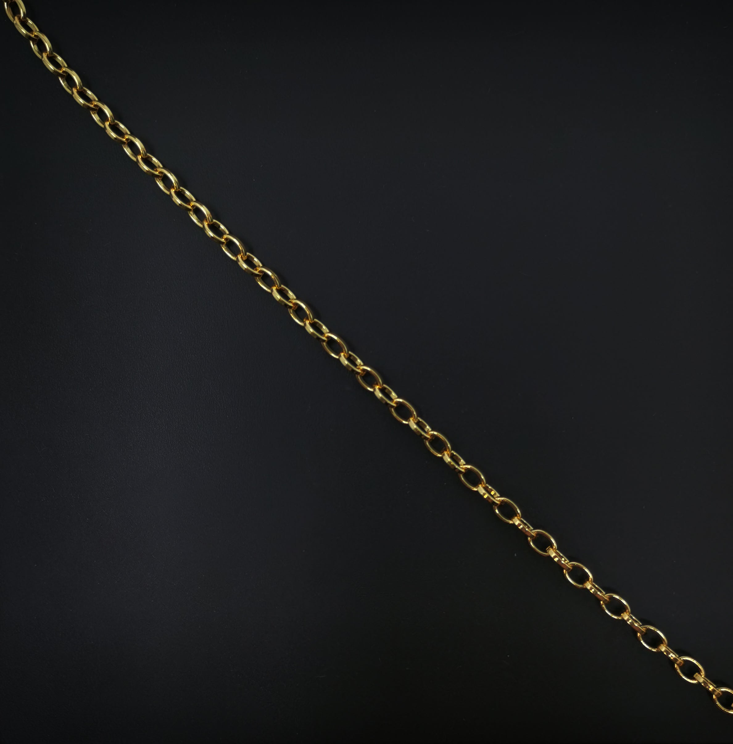 6x4mm Thick Rolo Cable Chain by the Yard, 24K Gold Filled Oval Chunky Necklace Unfinished Chain Great For Layer Necklace Choker Bracelet, CABLE Chain |  ROLL-062 Clearance Pricing