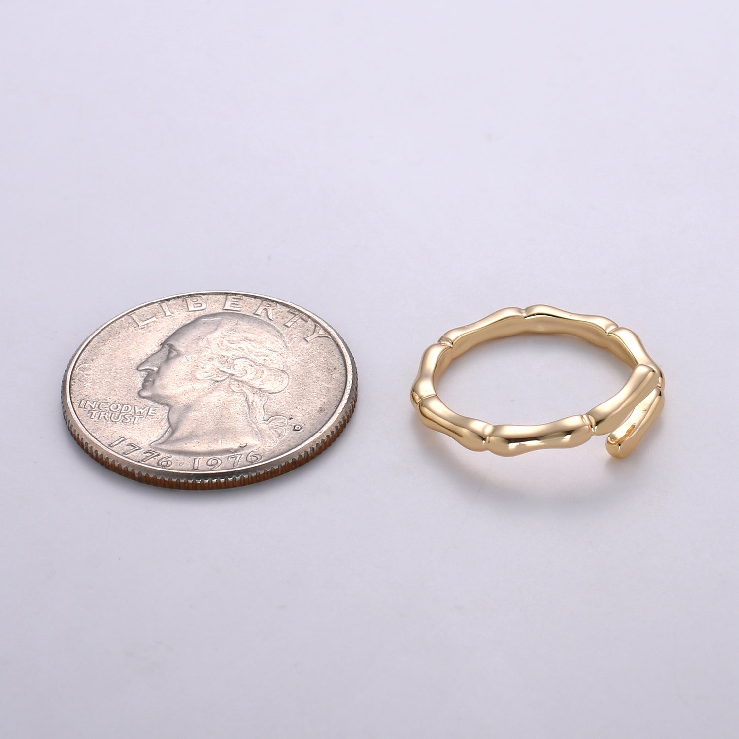 Dainty Gold Wrap ring, Gold wrap around ring wrapped gold ring gold cocktail ring, gold wrap around ring Minimalist Jewelry R-189