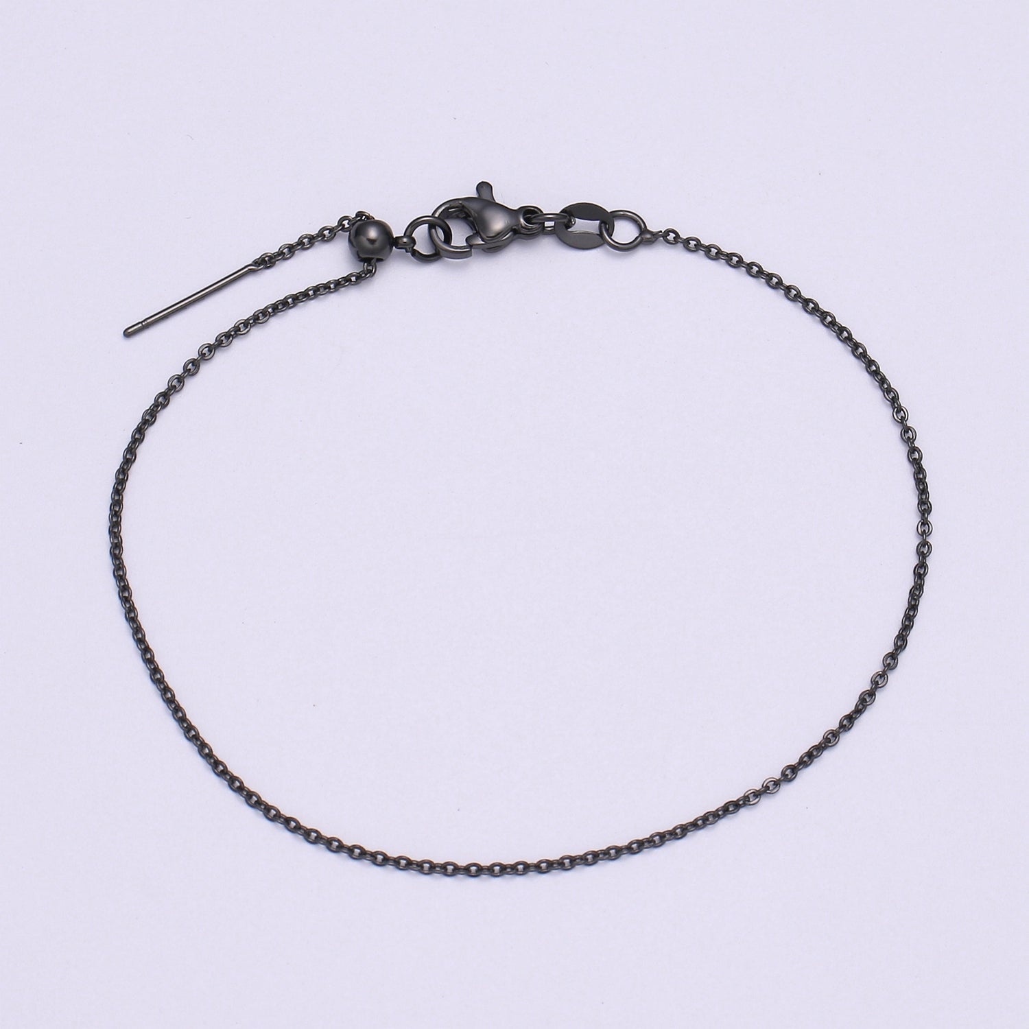 Gold Filled 0.8mm Cable Chain For DIY Jewelry Making Bracelet Anklet Supplies Kit L-210~L-213