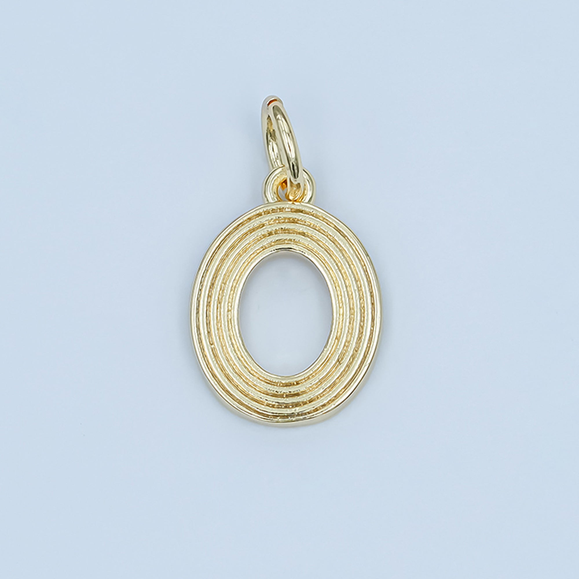 24K Gold Filled Groovy Disco Number Numerology Charm | M617 - M621