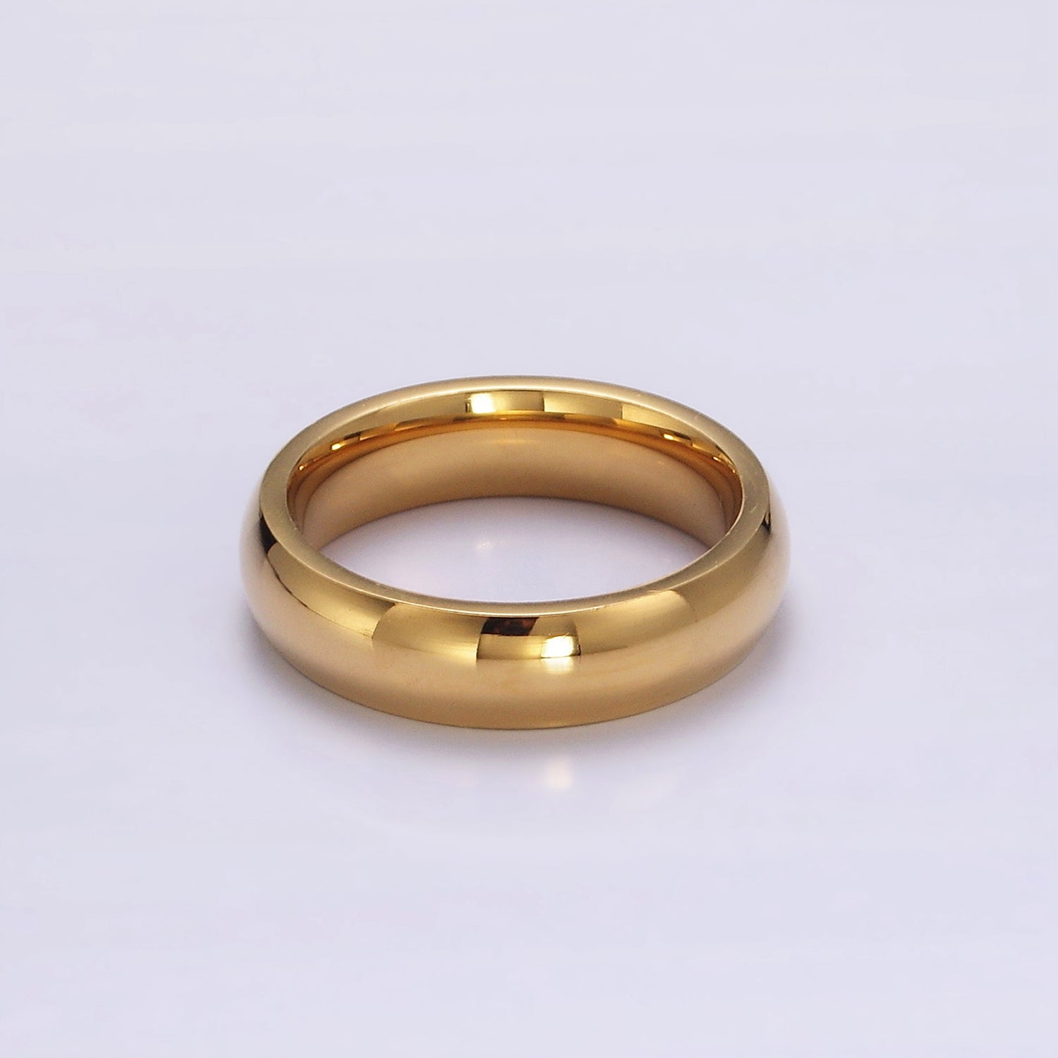 Stainless Steel Band Minimalist Ring in Gold & Silver | O1204, O1207