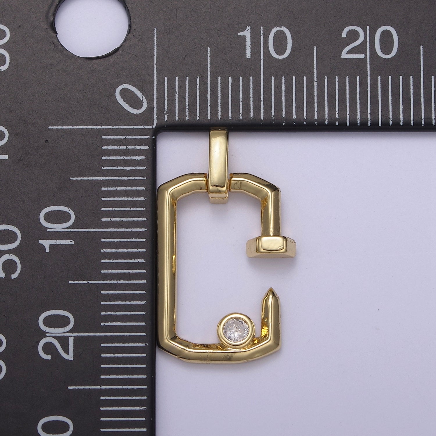 14k Gold Filled Nail Tools Charm Pendant for Necklace Jewelry Making Supply N-905 N-906