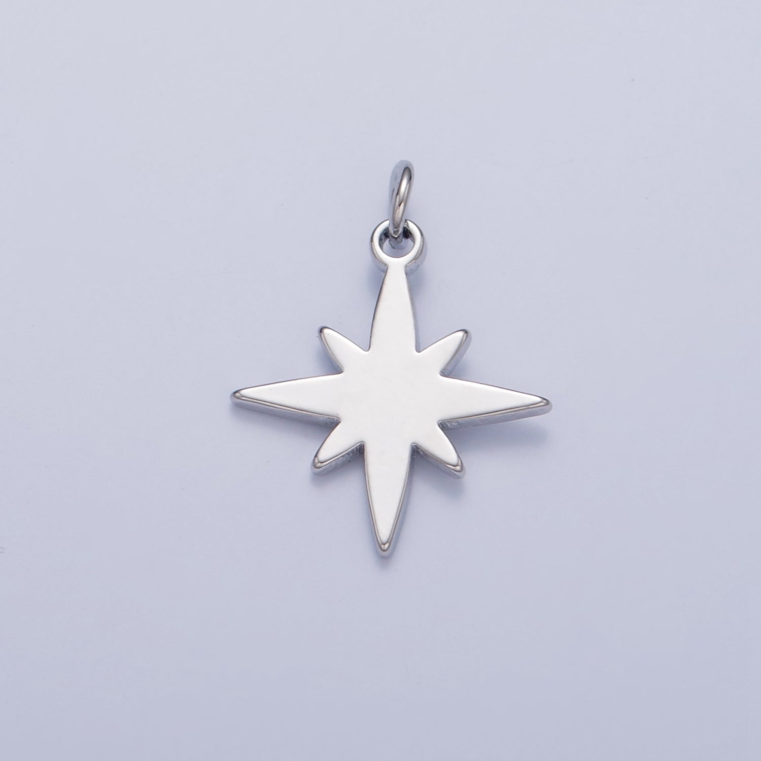 Dainty Gold Flat Polaris Northstar Pendant Only Charm for Necklace Bracelet Earring 14K or 24K Gold Filled W-460~W-462