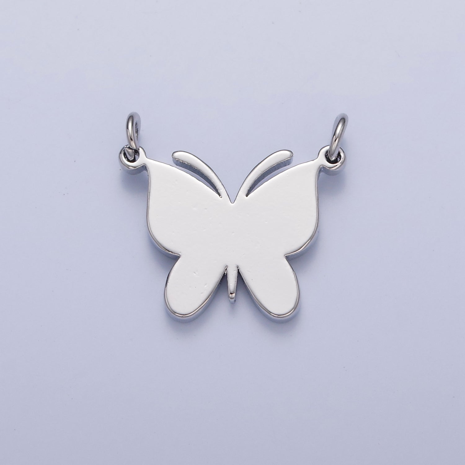 Dainty Gold Flat Butterfly Charm Connector Pendant for Necklace Bracelet 14K or 24K Gold Filled G-927 G-928 G-929