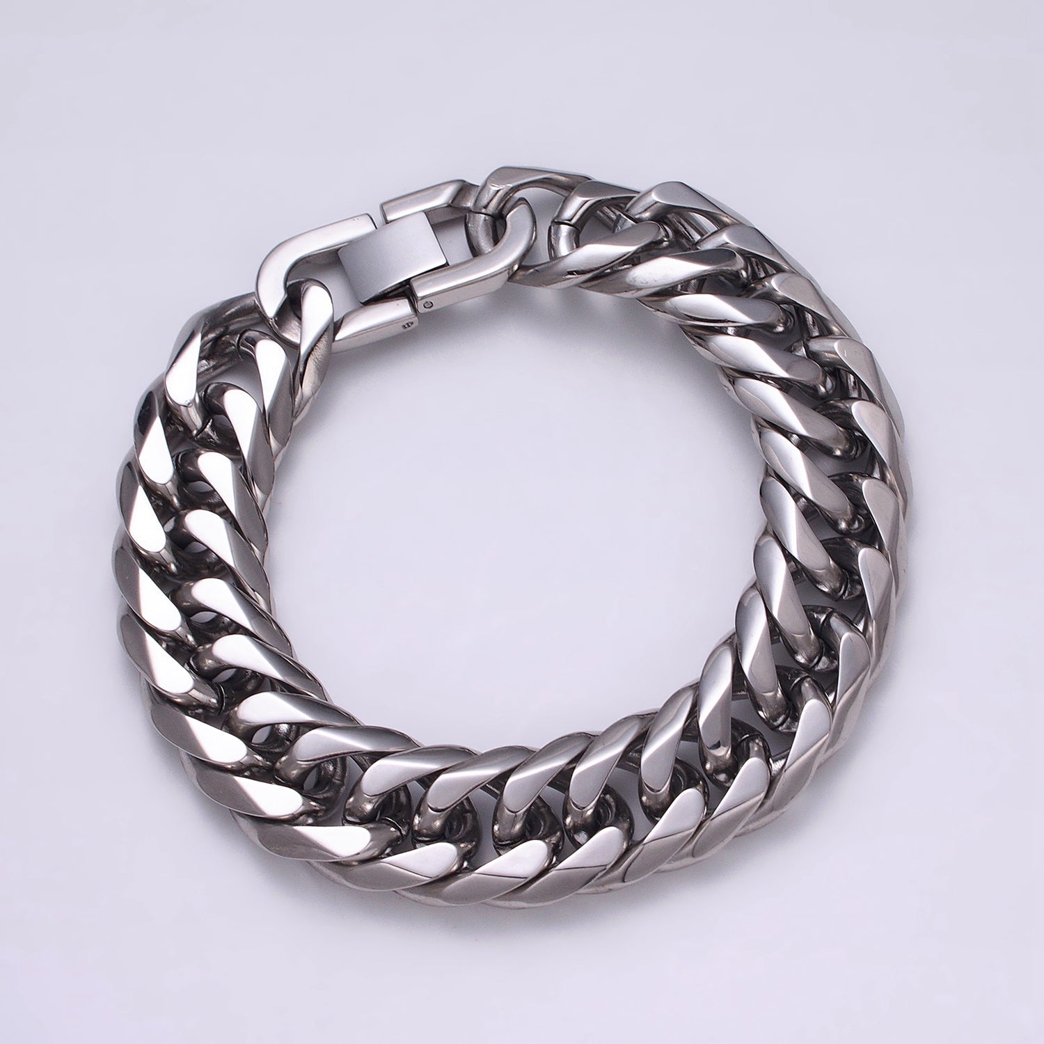 Clearance Pricing BLOWOUT Bold Stainless Steel Miami Cuban Curb Chain Bracelet 8mm 9mm 11mm 16.5mm Silver Chain Men Bracelet WA1651 WA1652 WA1653 WA1654