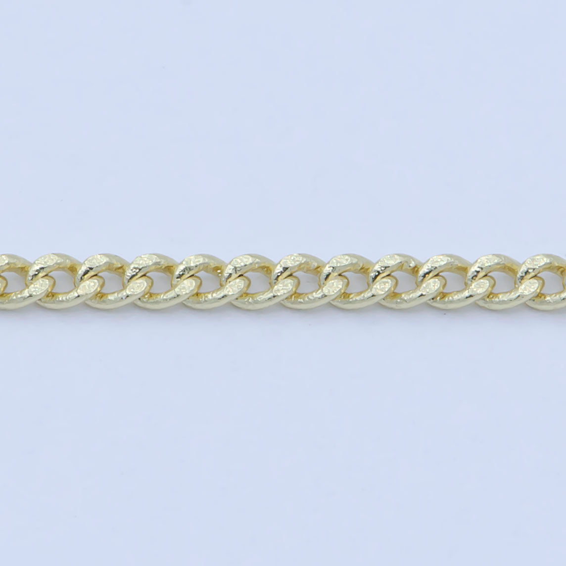 Clearance Pricing BLOWOUT 14K Gold Filled 1mm Dainty Cuban Curb Chain 18 Inch Layering Necklace | WA-227 - DLUXCA