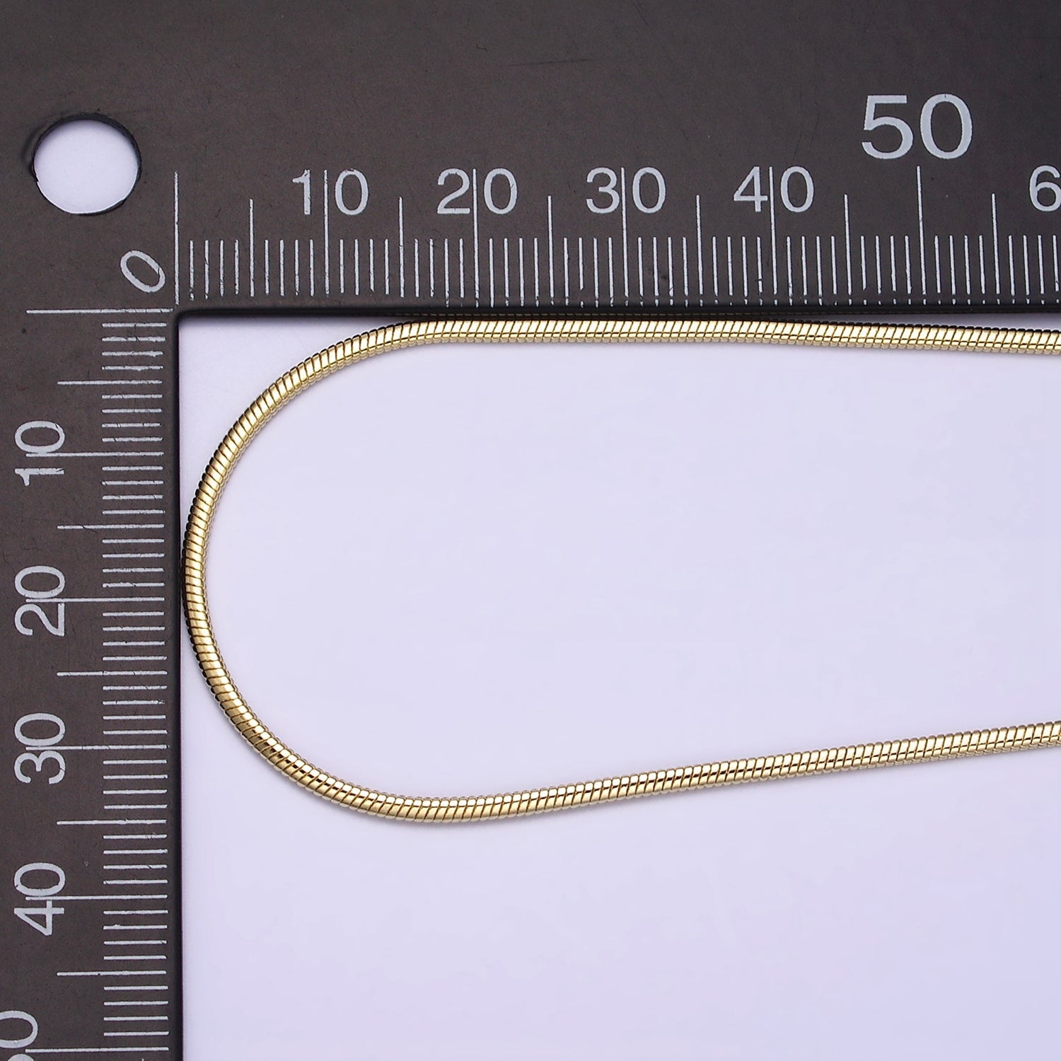1.7mm Dainty Cocoon 18 Inch Minimalist Layering Chain Necklace | WA-1876 - DLUXCA