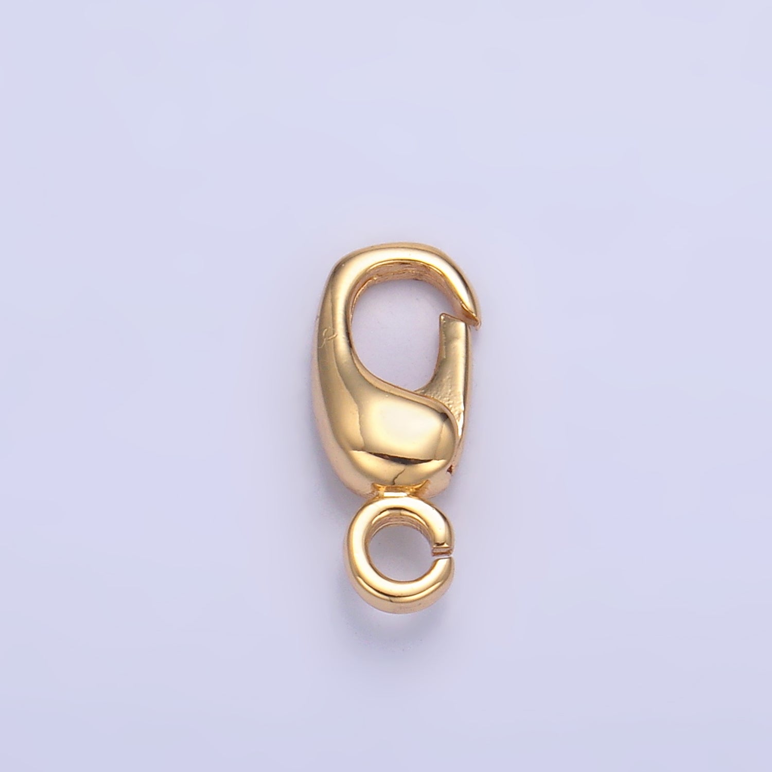 24K Gold Filled Lobster Clasp Triggerless Clasps, 12.2mmx4.9mm Clasps for Charm Holder Bail Enhancer | Z-1008