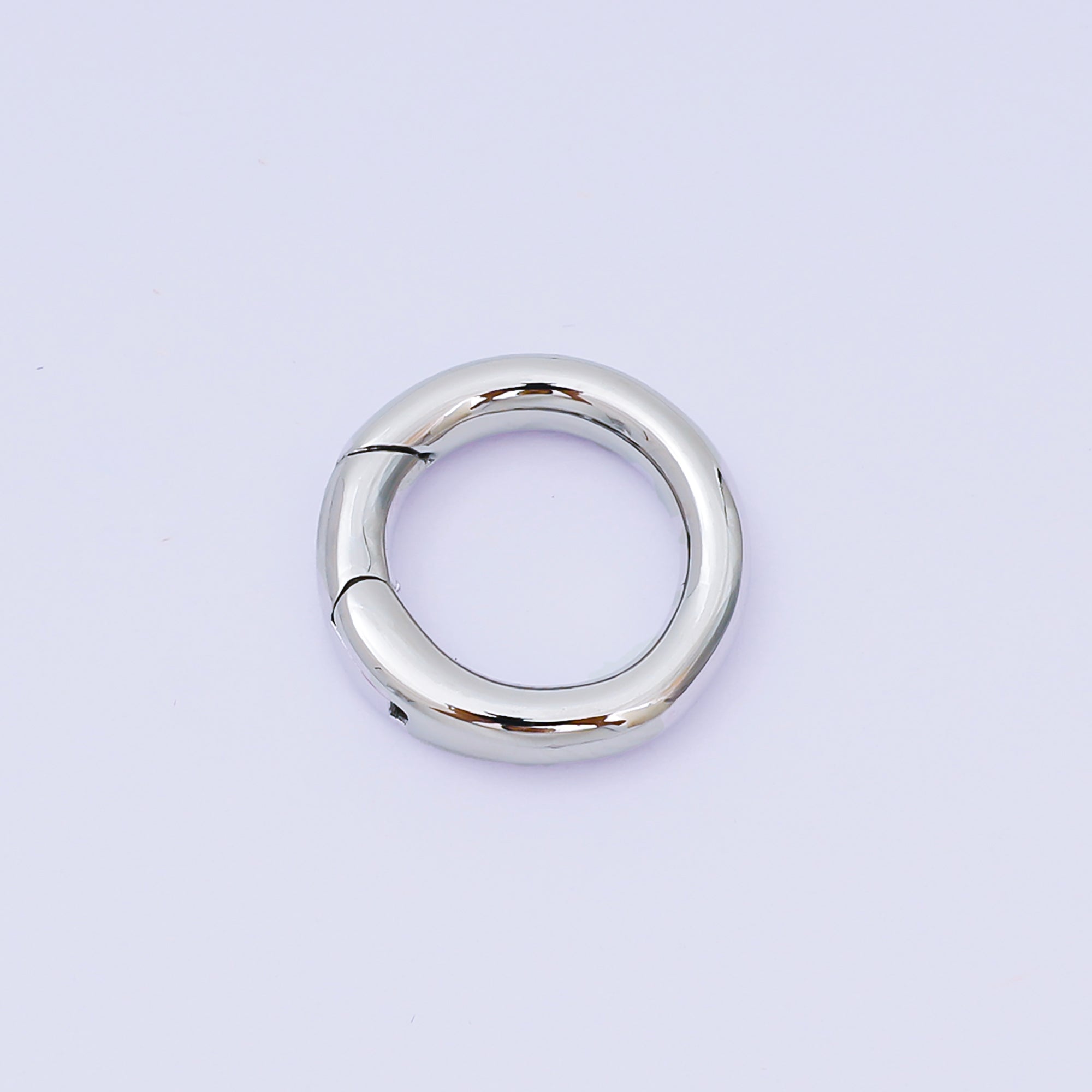 Gold Filled 15mm Perfect Round Push-in Gate Clasp Closure Findings | ZA1294
