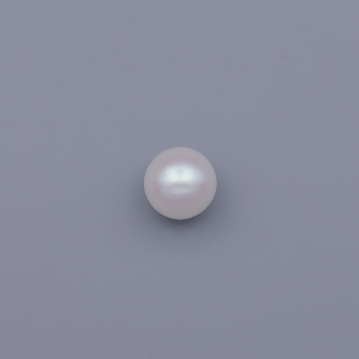 AB Iridescent White Acrylic Pearl Beads, Gumball Round Beads 10mm, 13mm P-1832 P-1834