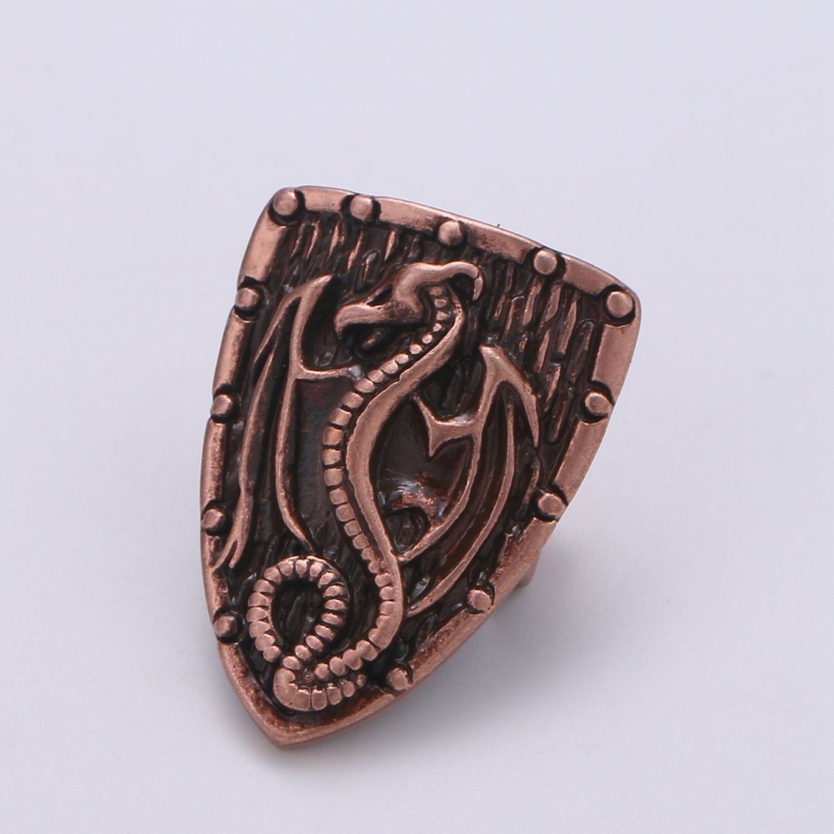 Antique Gold Dragon Beads,2 Hole Antique Silver Shield Spacer Beads for Bracelet Component Men Jewelry Making Supply, D-810-D-812