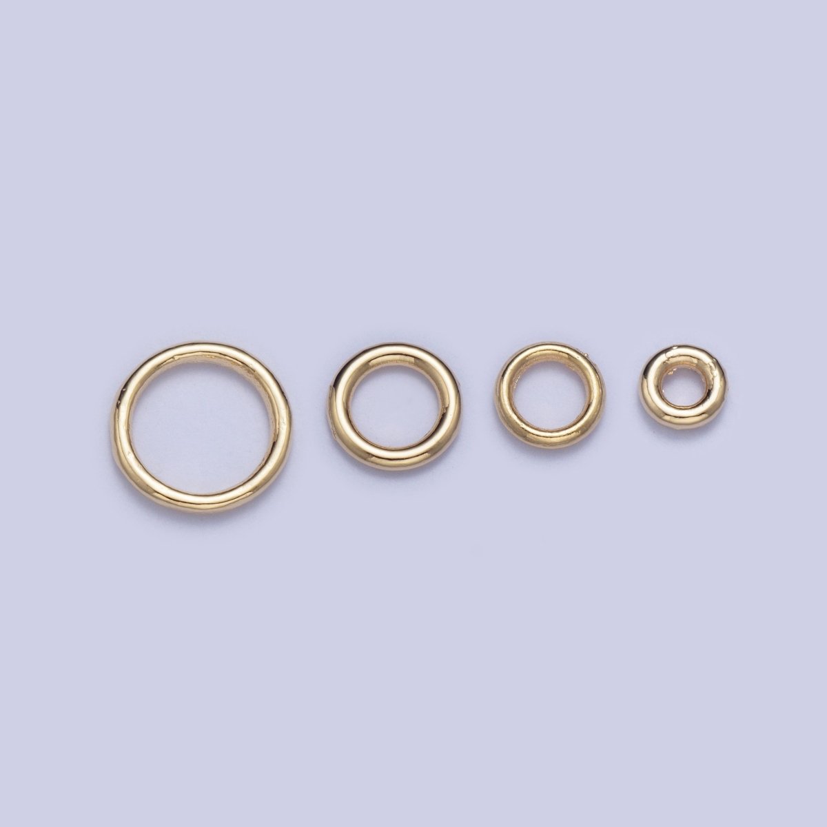 bag Soldered Gold Jump Rings Supply Findings For Jewelry Making L-925-L-928