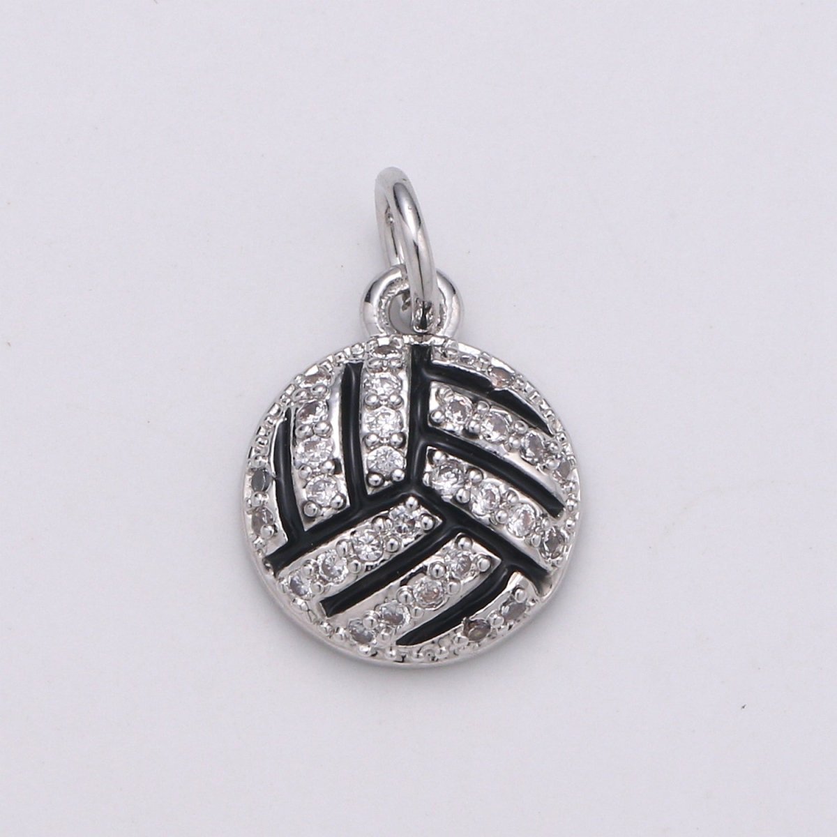 Basketball Gold Filled Charm Gold / Silver - D729-D-730