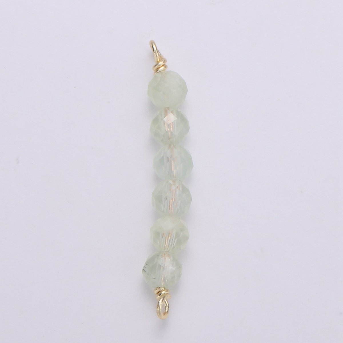 beads Connector for Necklace Bracelet Earring jewelry supplies Component in 14k Gold Filled wire Finding Natural Stone Beads F-530 - F-542