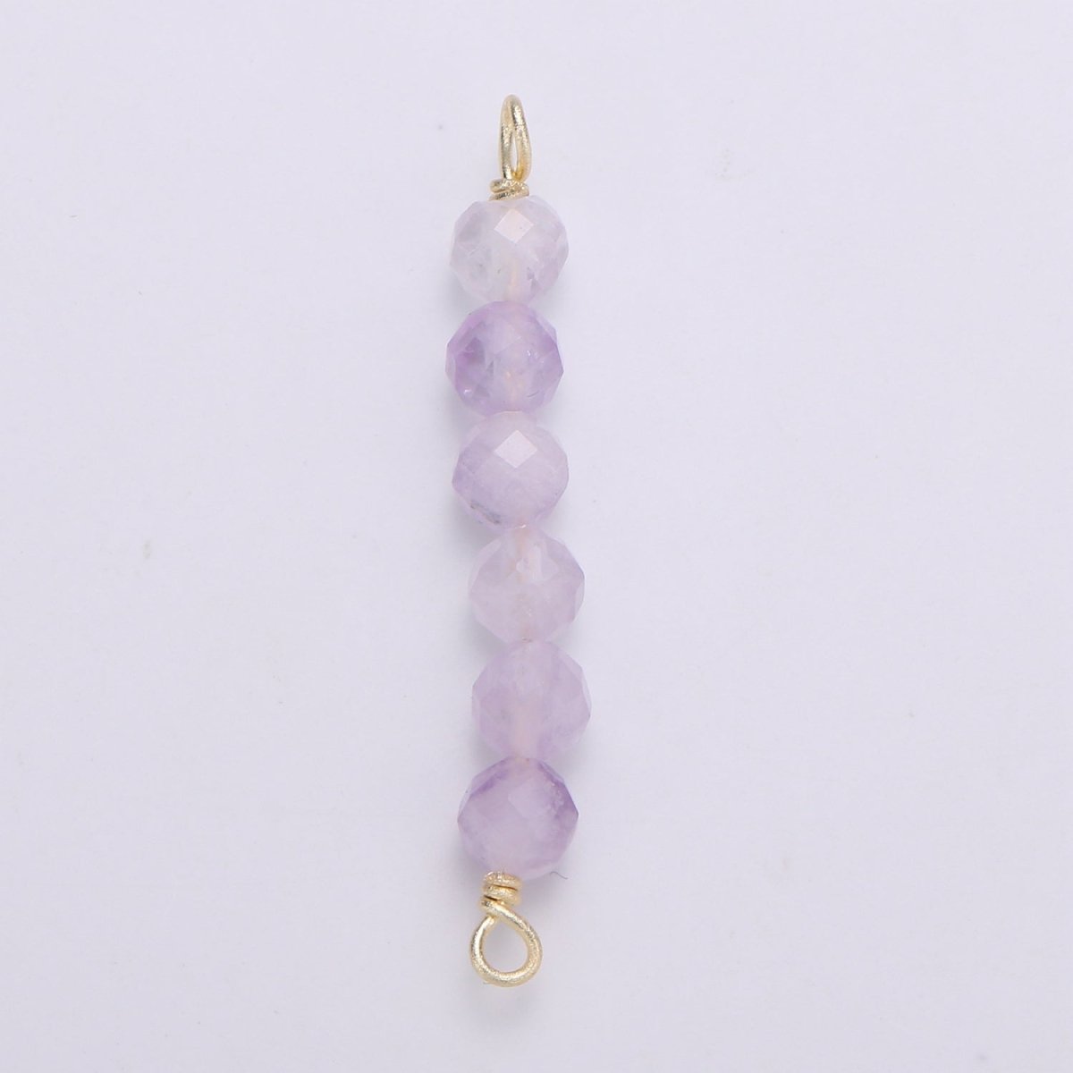 beads Connector for Necklace Bracelet Earring jewelry supplies Component in 14k Gold Filled wire Finding Natural Stone Beads F-530 - F-542