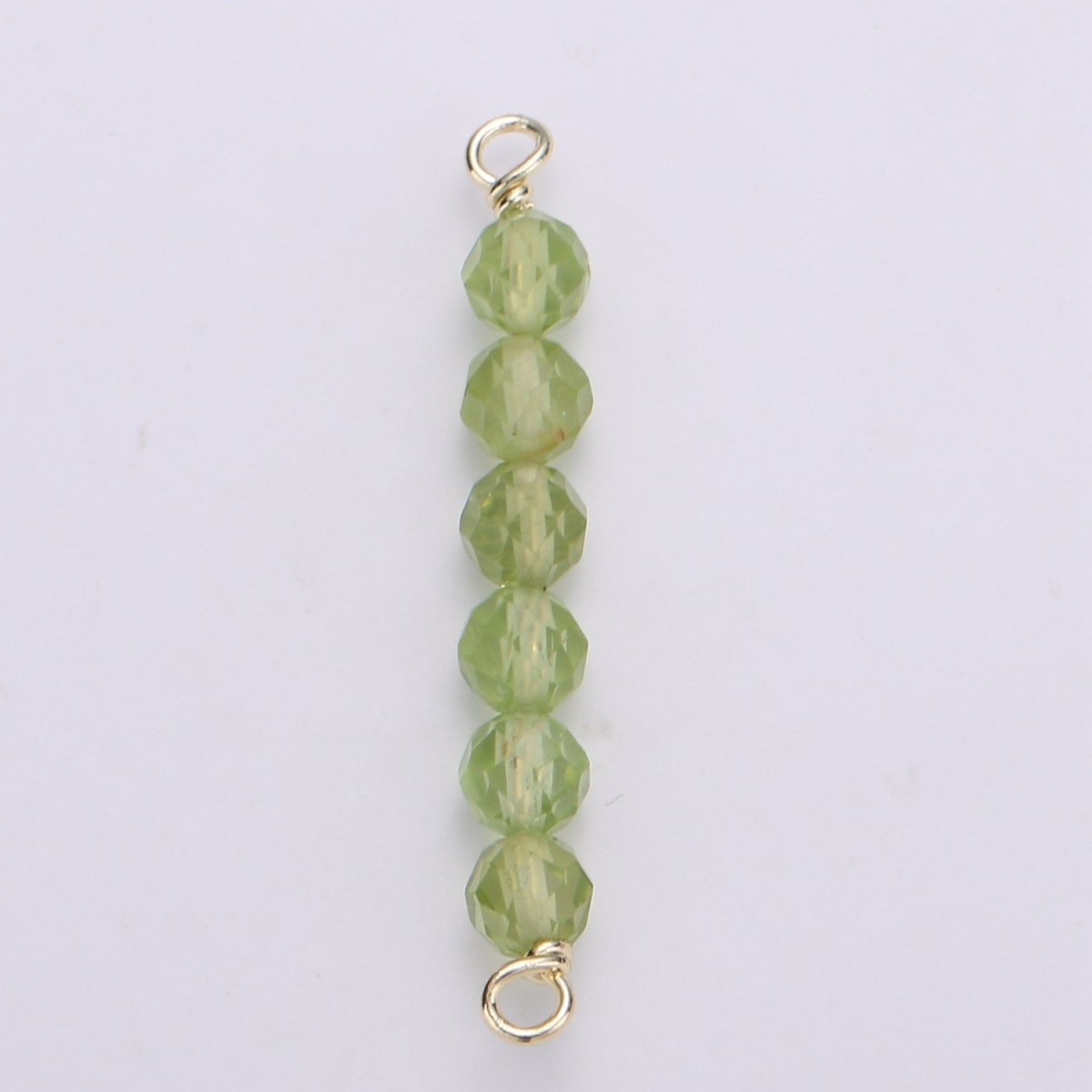 beads Connector for Necklace Bracelet Earring jewelry supplies Component in 14k Gold Filled wire Finding Natural Stone Beads F-530 - F-542