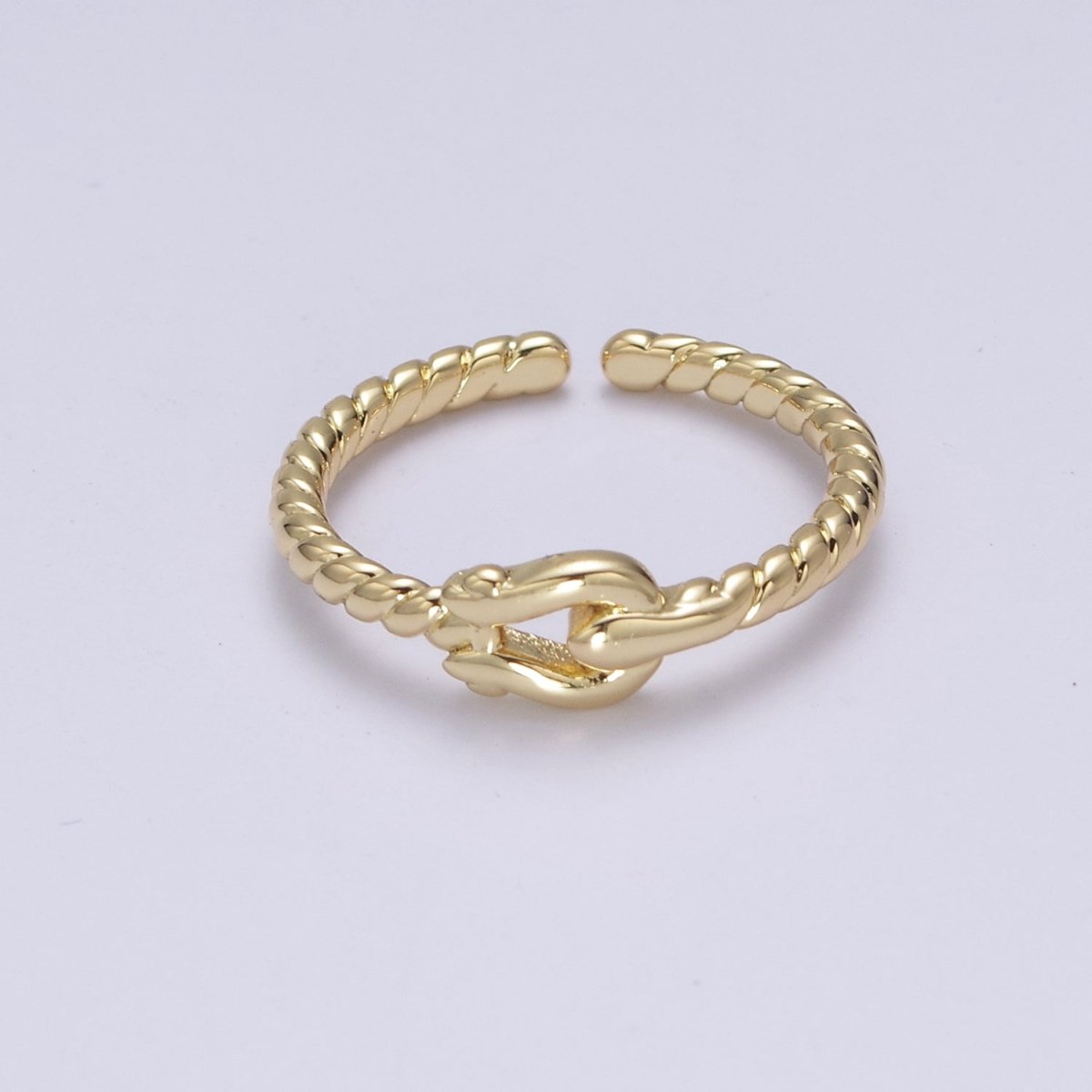 Belt Buckle Ring Twisted Belt Ring Band Dainty Ring Open Adjustable Holiday Gifts Christmas Gifts Birthday Gifts. Women's Rings U-223 - DLUXCA
