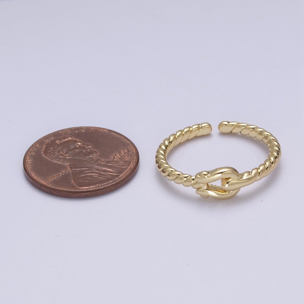 Belt Buckle Ring Twisted Belt Ring Band Dainty Ring Open Adjustable Holiday Gifts Christmas Gifts Birthday Gifts. Women's Rings U-223 - DLUXCA