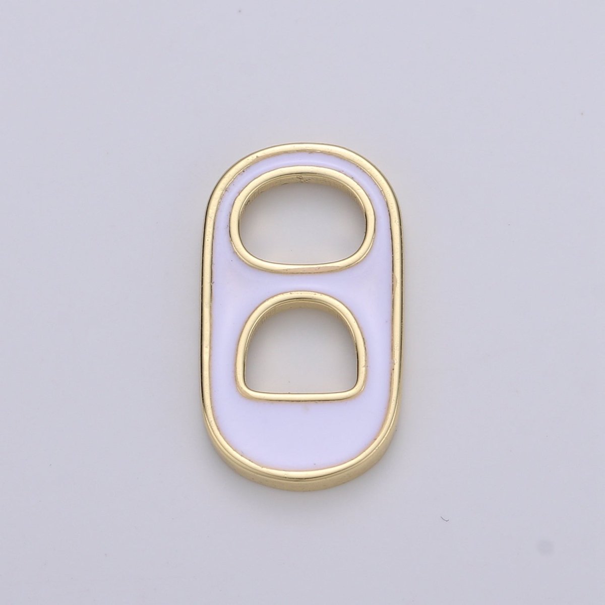 Black, Blue, Pink, Green, Yellow, Red Enamel Bottle Opener Gold Filled Charm - D-374- D-383