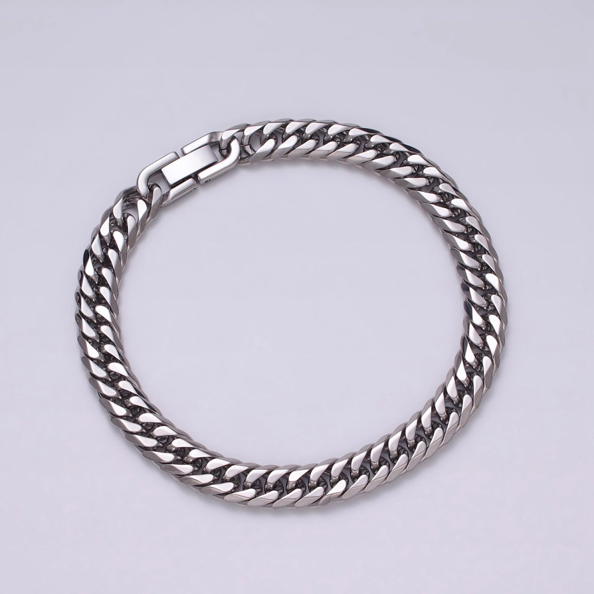 Bold Stainless Steel Miami Cuban Curb Chain Bracelet 8mm 9mm 11mm 16.5mm Silver Chain Men Bracelet |  WA-1652 WA-1653 WA-1654 Clearance Pricing