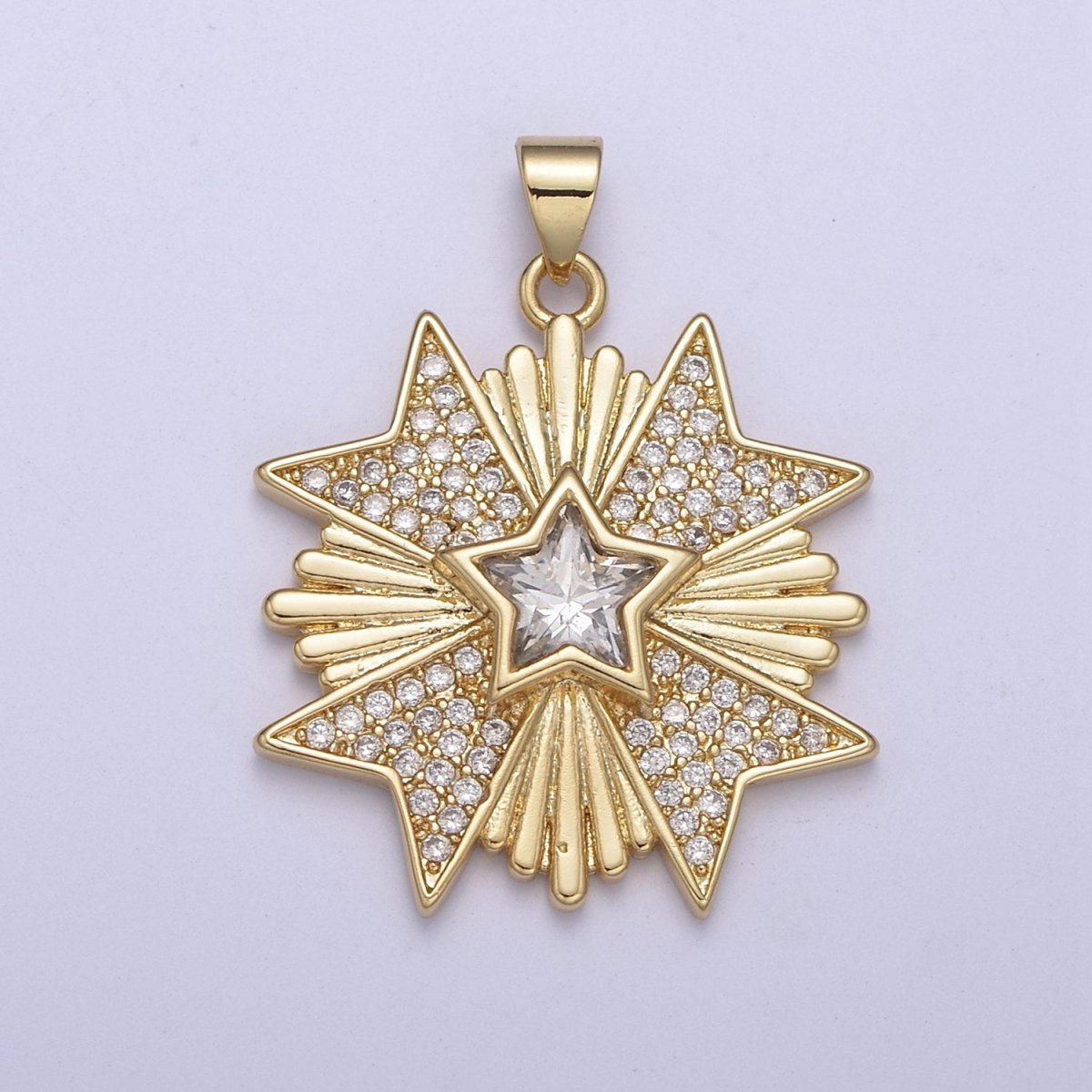 Celestial Collection Pendants Sun Moon Star Medallion Necklace Charm Gold Filled H-100 H-236 H-239