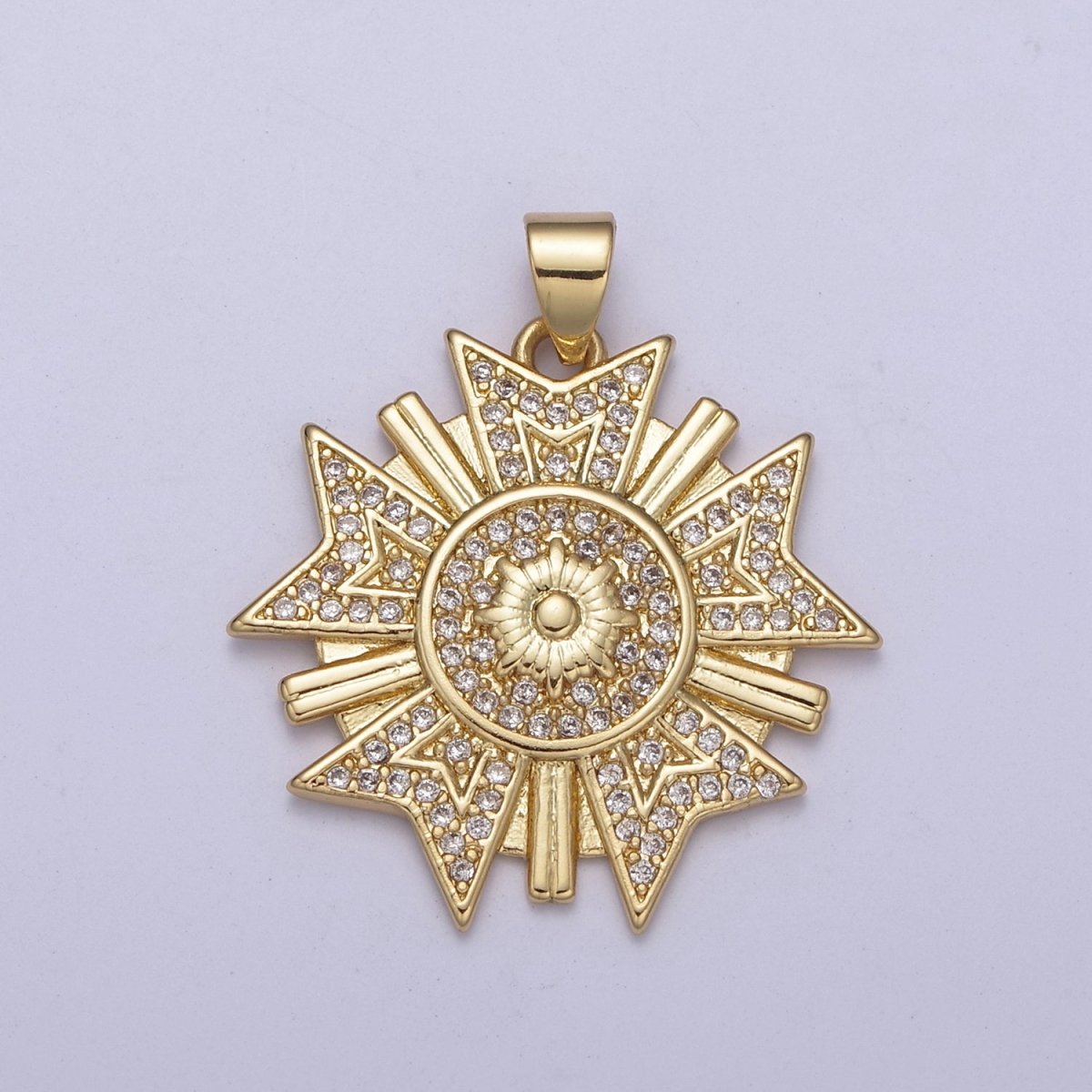 Celestial Collection Pendants Sun Moon Star Medallion Necklace Charm Gold Filled H-100 H-236 H-239