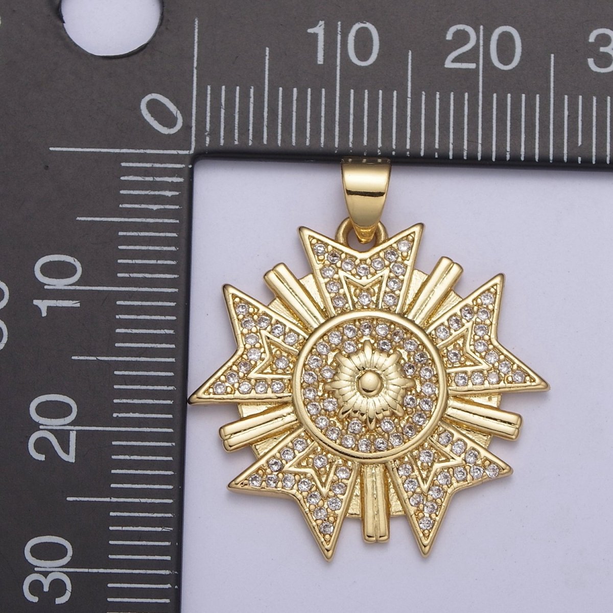 Celestial Collection Pendants Sun Moon Star Medallion Necklace Charm Gold Filled H-100 H-236 H-239