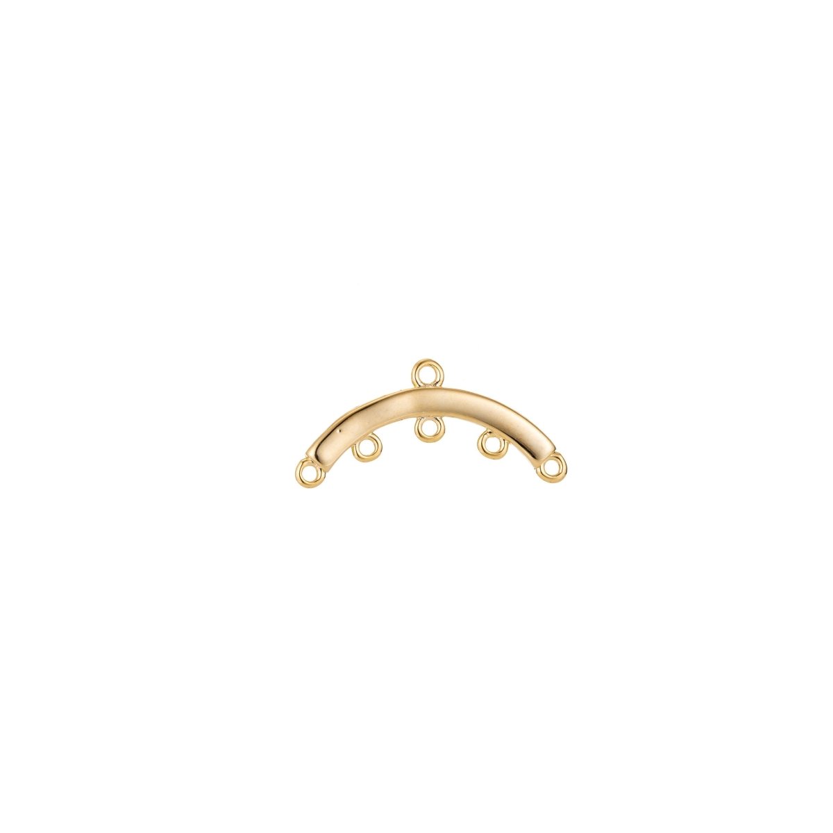 Chandelier Earring Components Chandelier Earring Findings in Gold Filled with 5 Dangle Holes for Charms Tassel Hypoallergenic L-569 Z-398