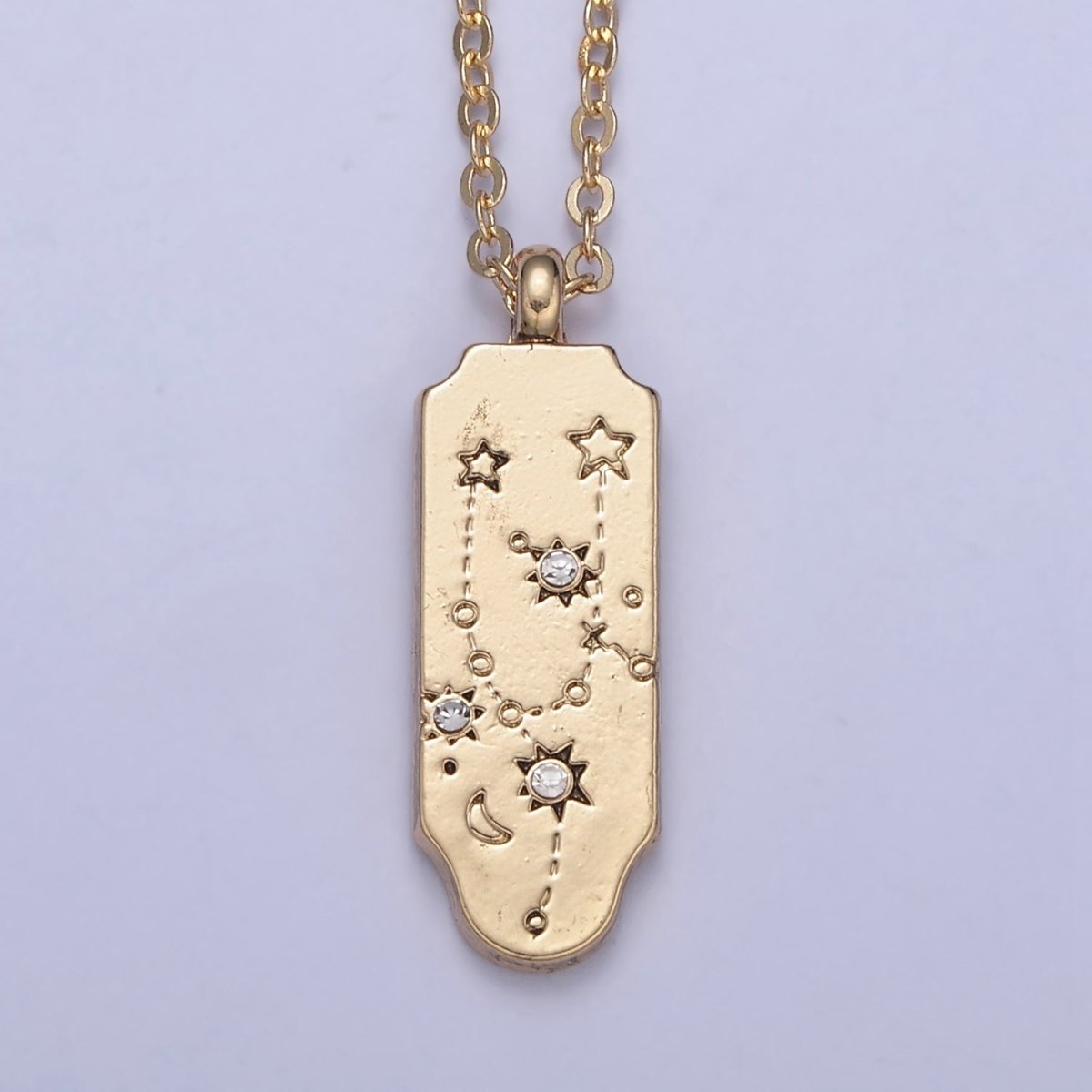 Constellation  Zodiac Charms Necklace Astrology Zodiac Necklace Charms, 12 Zodiac Charms Ready to Wear Necklace for Personalized Jewelry Wholesale | WA-491 to WA-502 Clearance Pricing