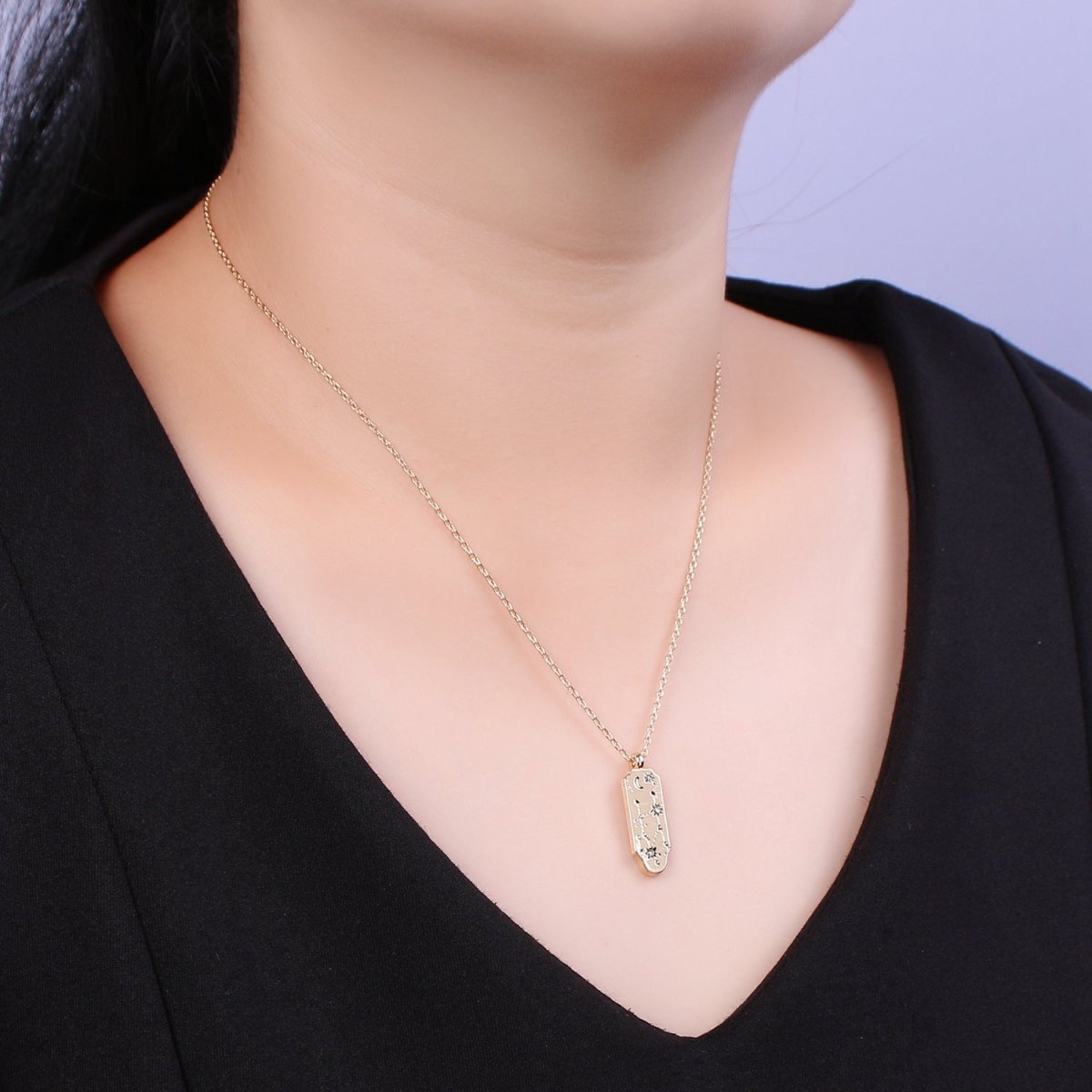 Constellation  Zodiac Charms Necklace Astrology Zodiac Necklace Charms, 12 Zodiac Charms Ready to Wear Necklace for Personalized Jewelry Wholesale | WA-491 to WA-502 Clearance Pricing