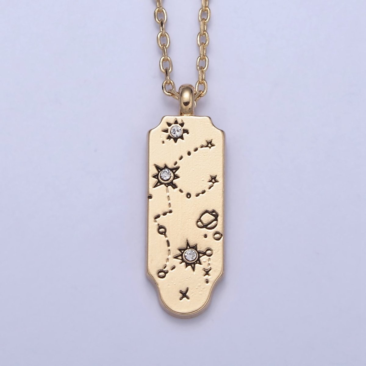 Constellation  Zodiac Charms Necklace Astrology Zodiac Necklace Charms, 12 Zodiac Charms Ready to Wear Necklace for Personalized Jewelry Wholesale | WA-491 to WA-502 Clearance Pricing