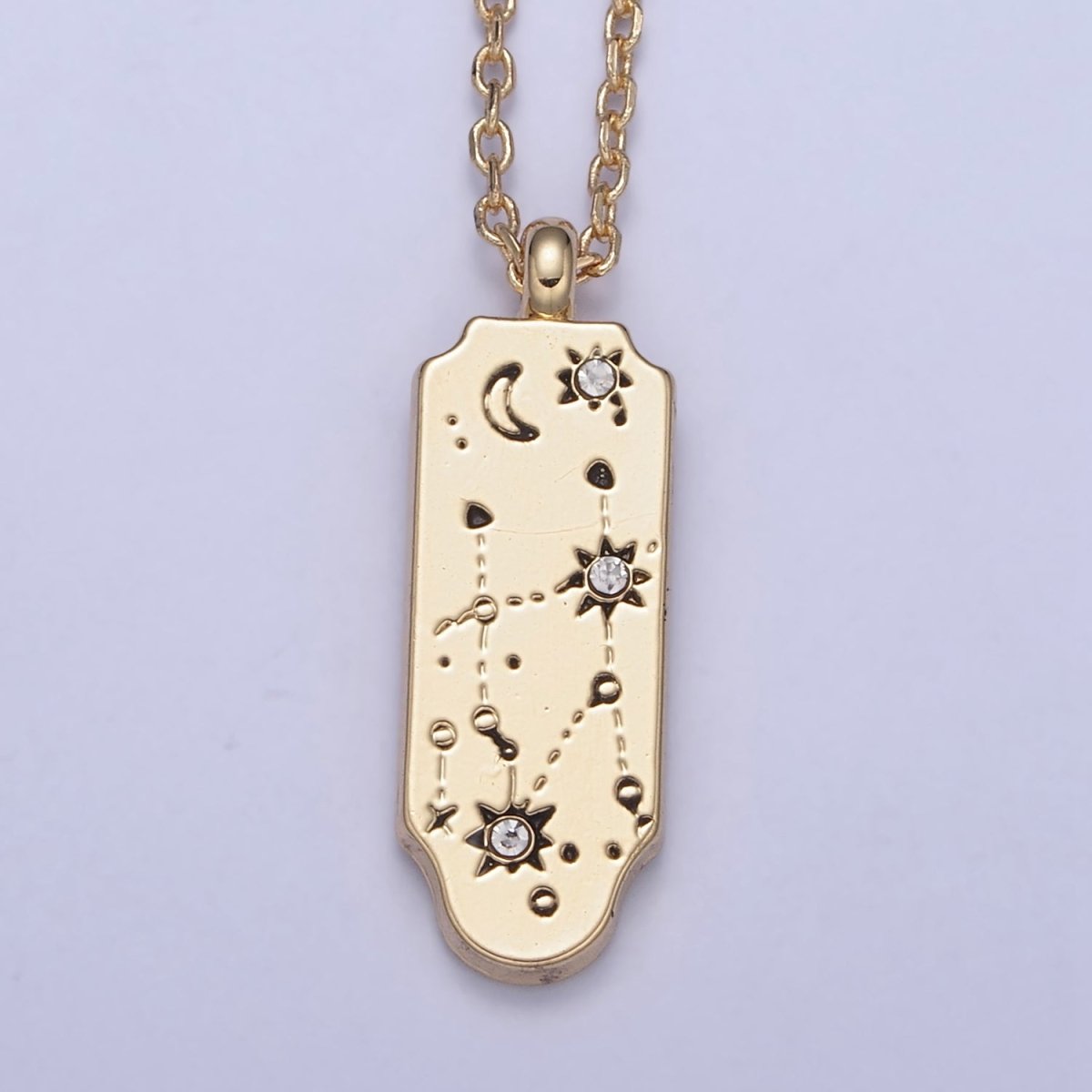 Constellation  Zodiac Charms Necklace Astrology Zodiac Necklace Charms, 12 Zodiac Charms Ready to Wear Necklace for Personalized Jewelry Wholesale | WA-491 to WA-502 Clearance Pricing