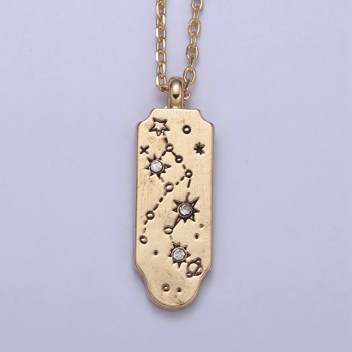 Constellation  Zodiac Charms Necklace Astrology Zodiac Necklace Charms, 12 Zodiac Charms Ready to Wear Necklace for Personalized Jewelry Wholesale | WA-491 to WA-502 Clearance Pricing