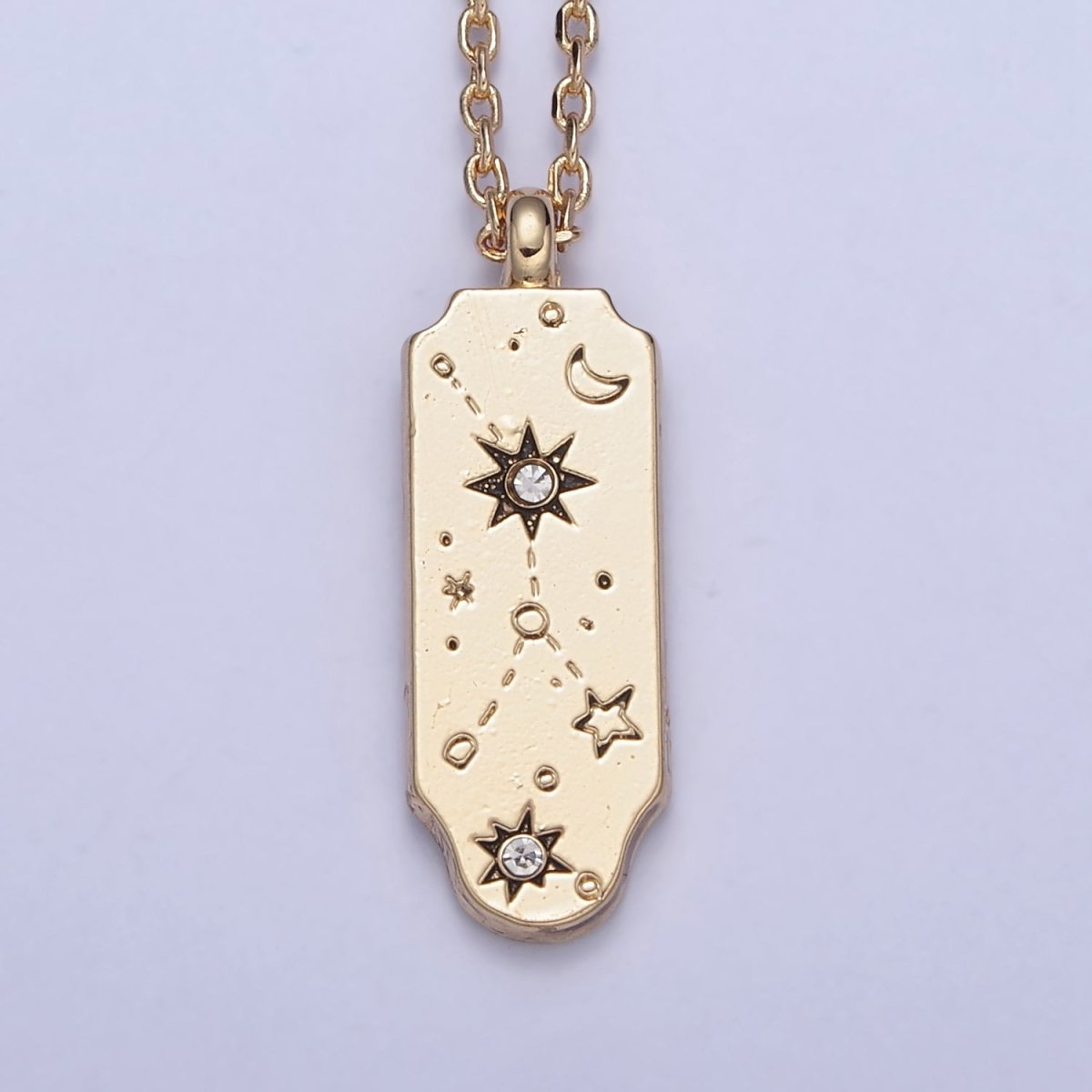 Constellation  Zodiac Charms Necklace Astrology Zodiac Necklace Charms, 12 Zodiac Charms Ready to Wear Necklace for Personalized Jewelry Wholesale | WA-491 to WA-502 Clearance Pricing