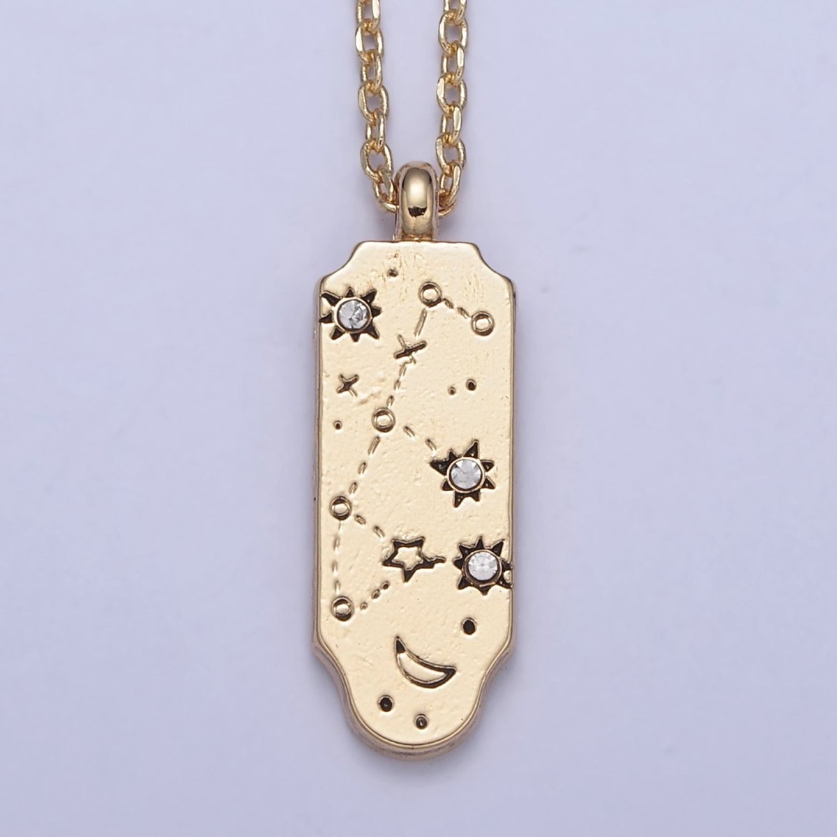 Constellation  Zodiac Charms Necklace Astrology Zodiac Necklace Charms, 12 Zodiac Charms Ready to Wear Necklace for Personalized Jewelry Wholesale | WA-491 to WA-502 Clearance Pricing