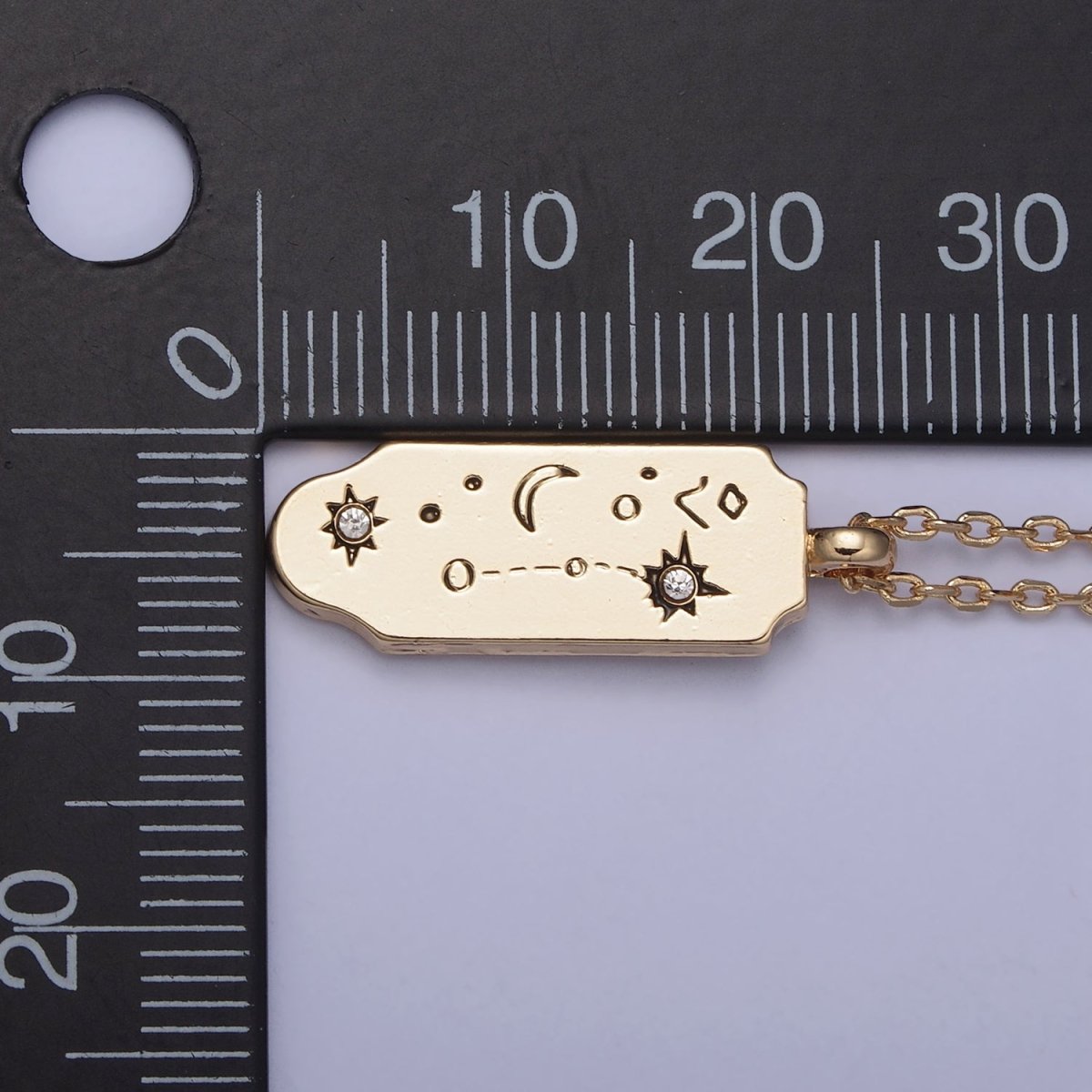 Constellation  Zodiac Charms Necklace Astrology Zodiac Necklace Charms, 12 Zodiac Charms Ready to Wear Necklace for Personalized Jewelry Wholesale | WA-491 to WA-502 Clearance Pricing