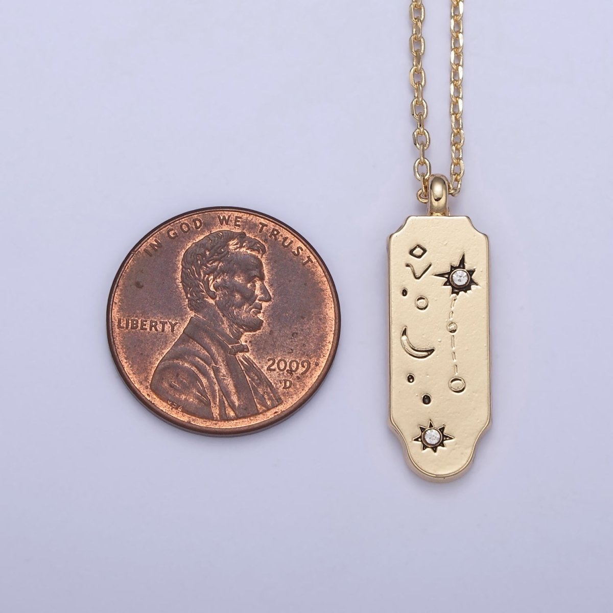 Constellation  Zodiac Charms Necklace Astrology Zodiac Necklace Charms, 12 Zodiac Charms Ready to Wear Necklace for Personalized Jewelry Wholesale | WA-491 to WA-502 Clearance Pricing