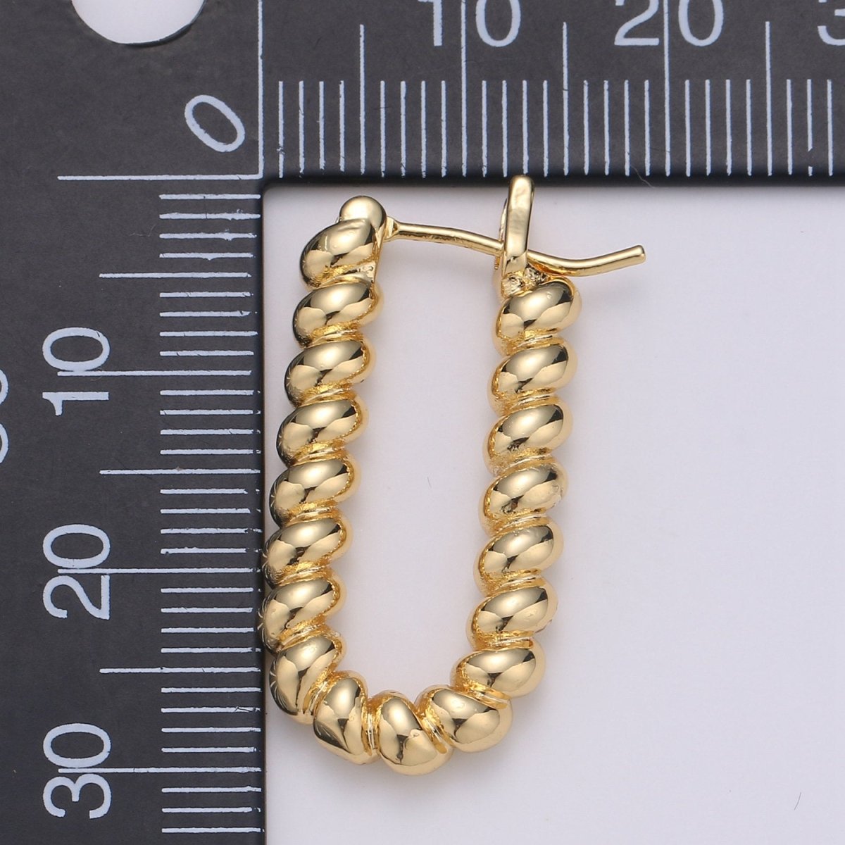 Croissant Earrings, Thick Gold Hoops,Twisted Curved Hoop, Gold Twisted Hoop Earring, Thick Hoop Earring, Gold Chunky Hoop, Thick Gold Hoop Q-150 Q-181