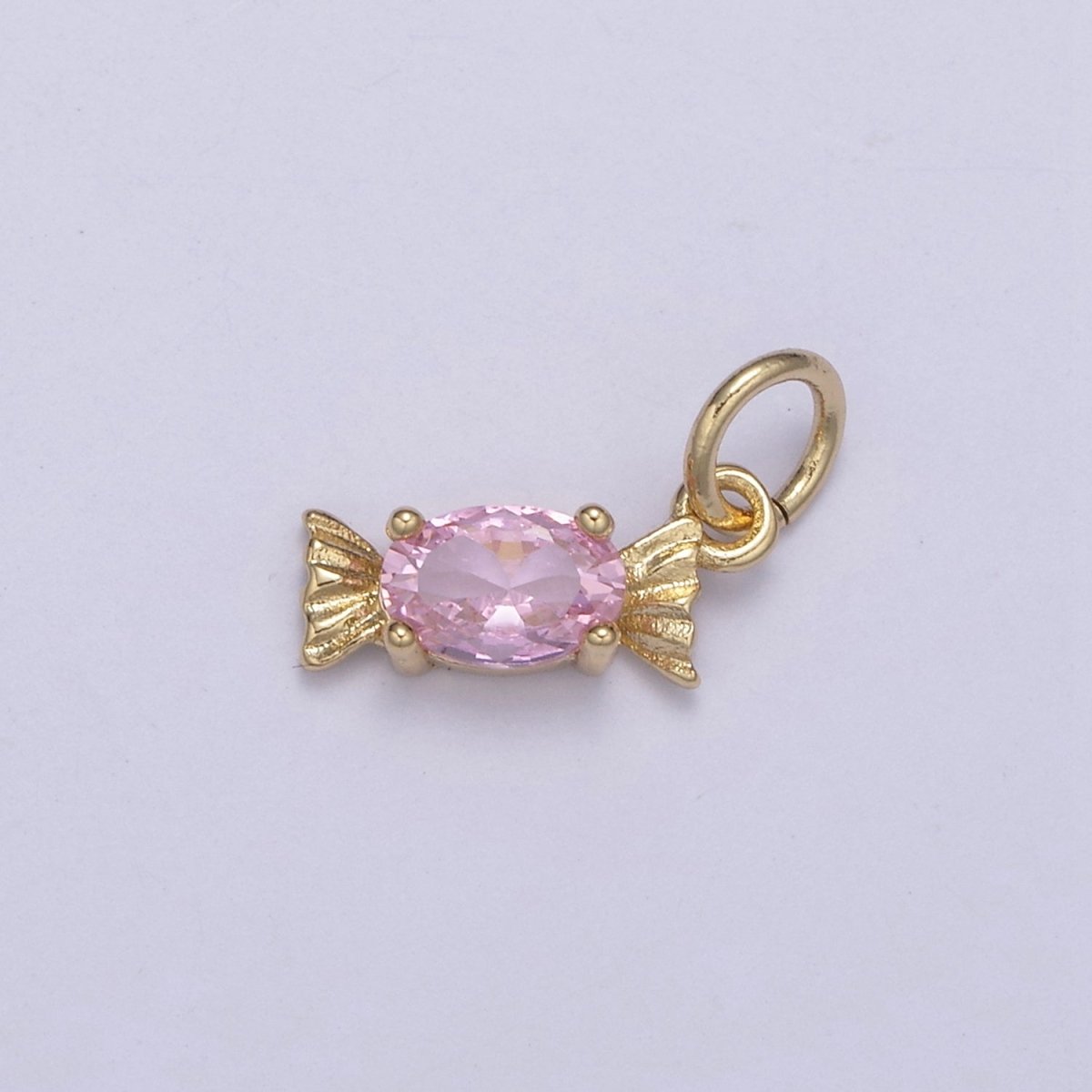 Cubic Candy Charm,14k Gold Filled Candy Pendant Add on Foodie Jewelry Making Supplies N-378 - N-379
