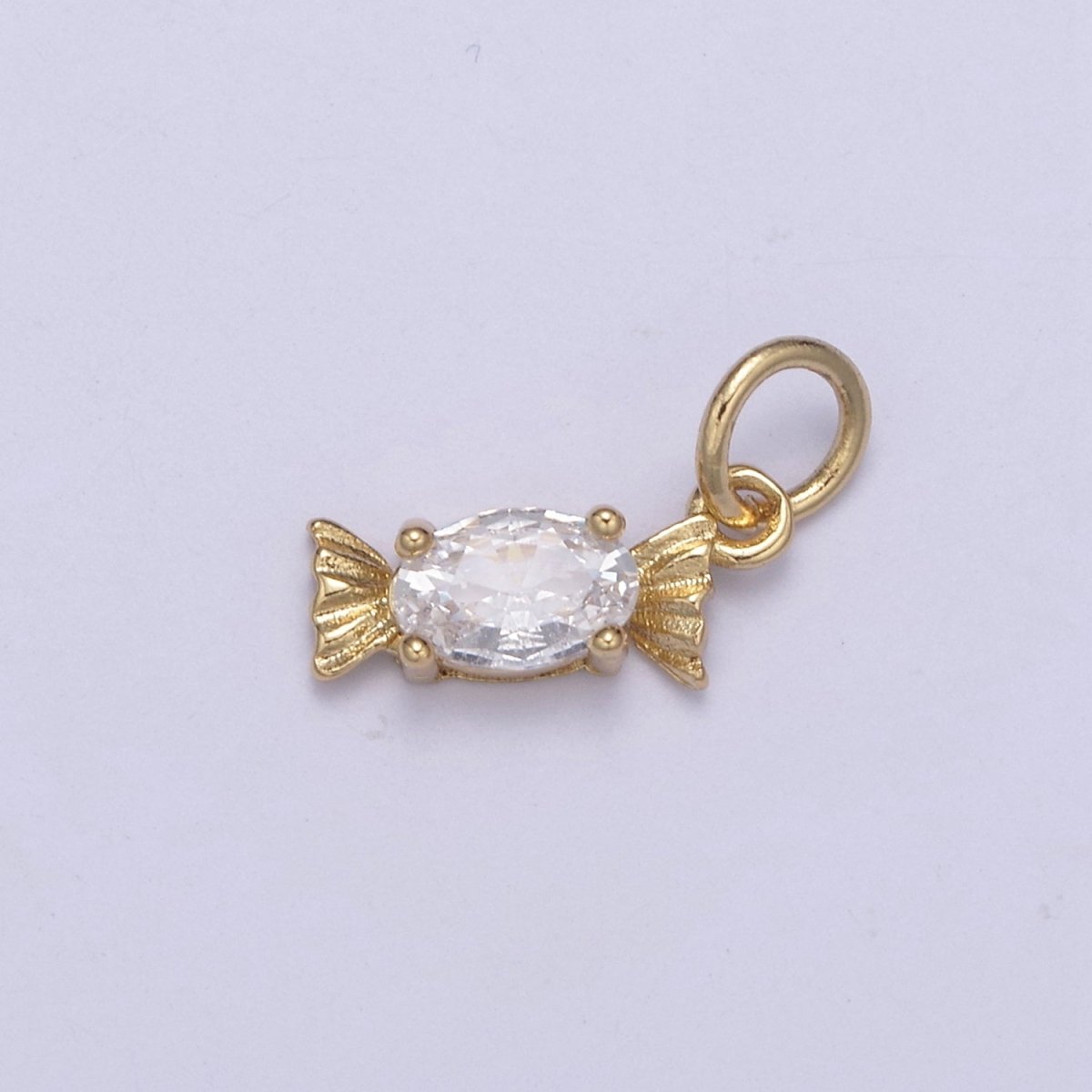 Cubic Candy Charm,14k Gold Filled Candy Pendant Add on Foodie Jewelry Making Supplies N-378 - N-379